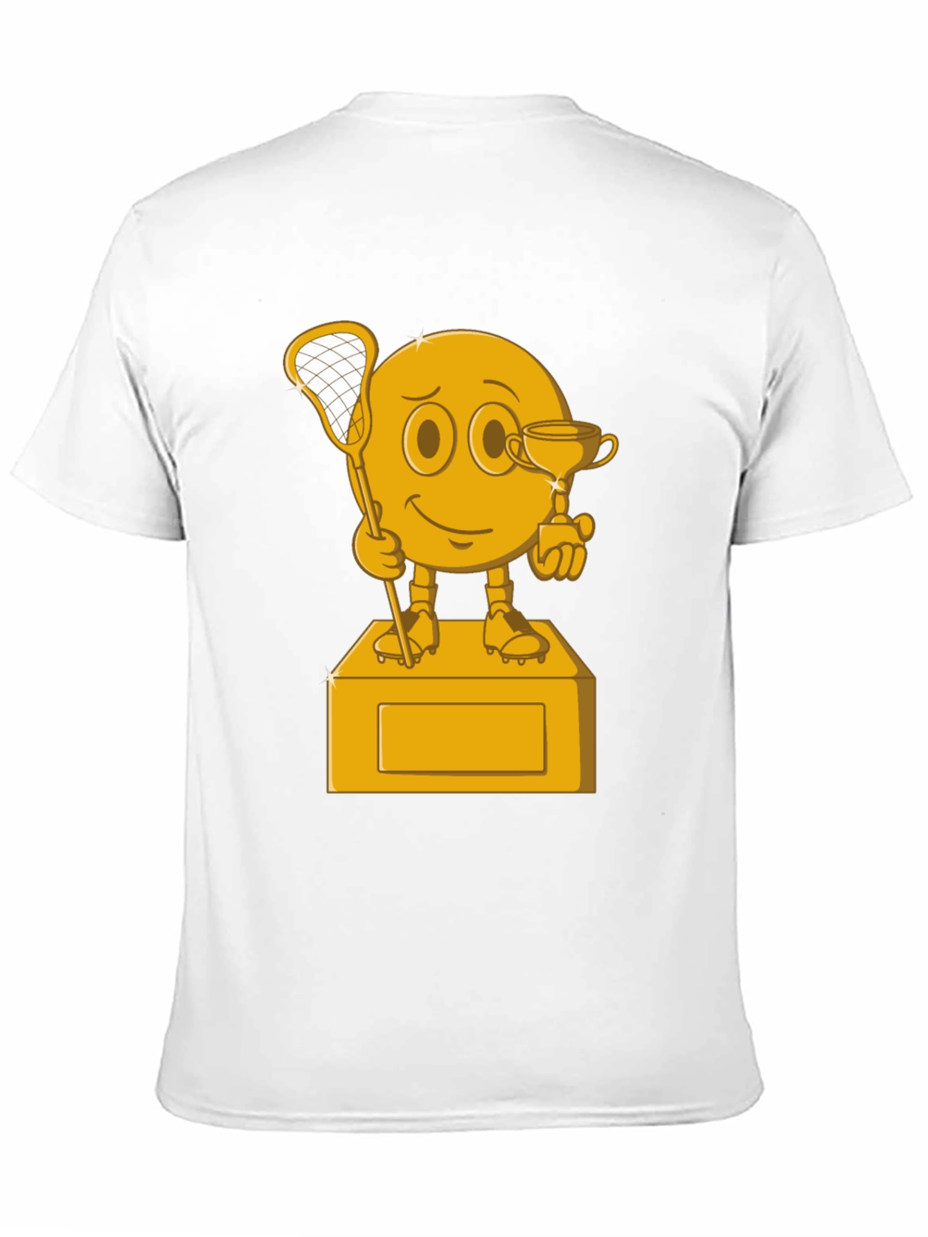 Lacrosse Champ Emoji Graphic T-Shirt