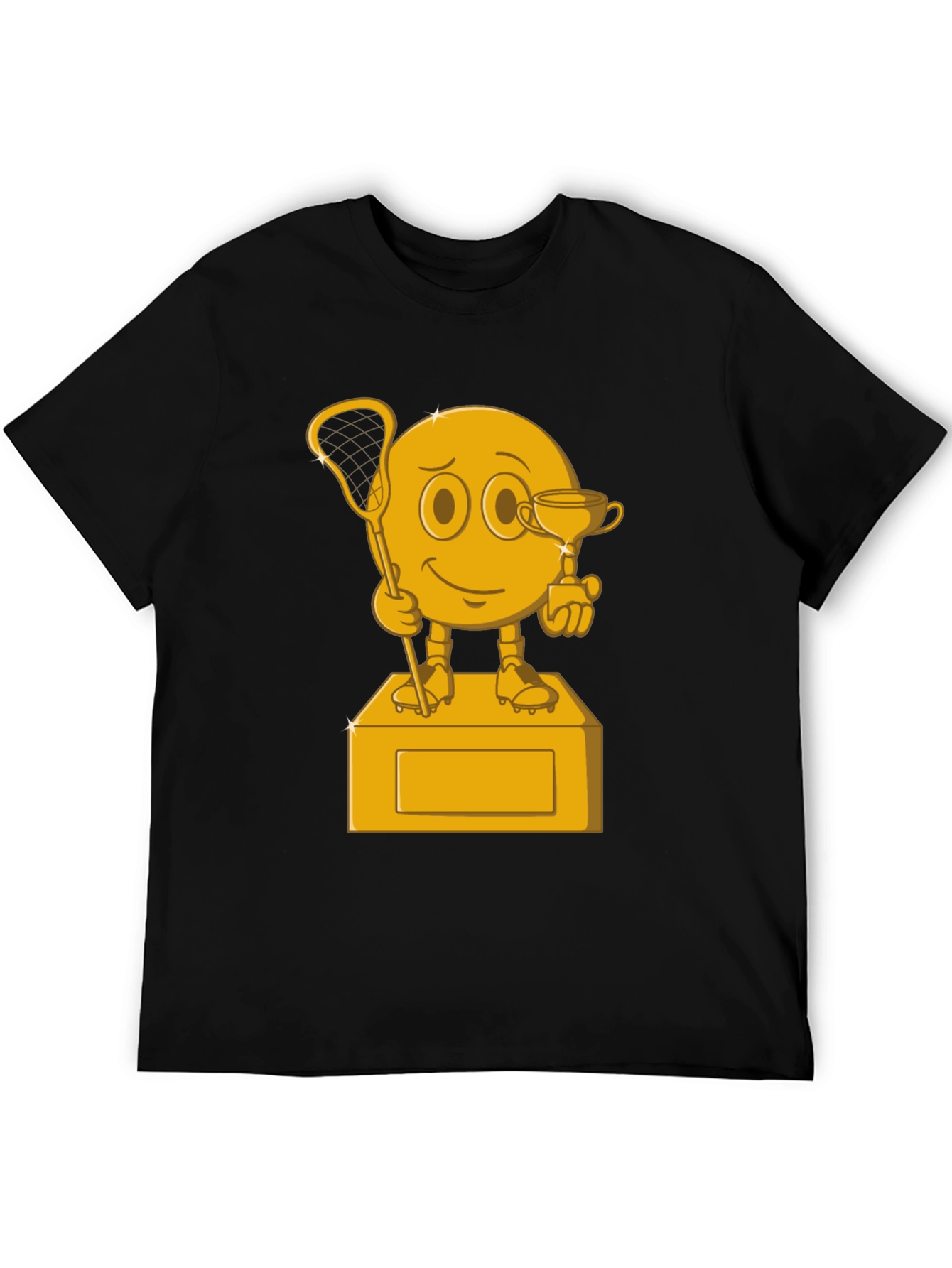 Lacrosse Champ Emoji Graphic T-Shirt