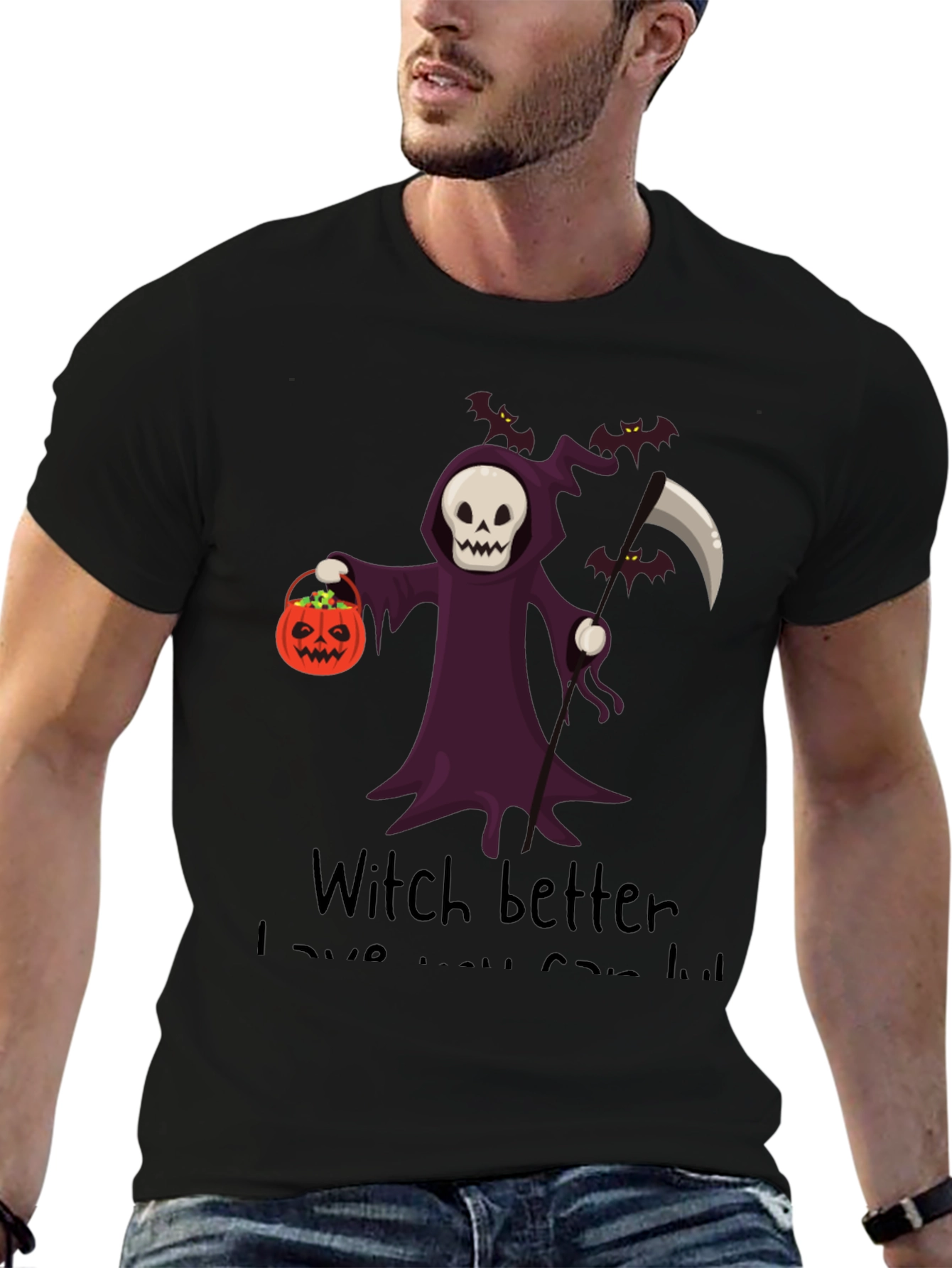 Grim Reaper Halloween T-Shirt
