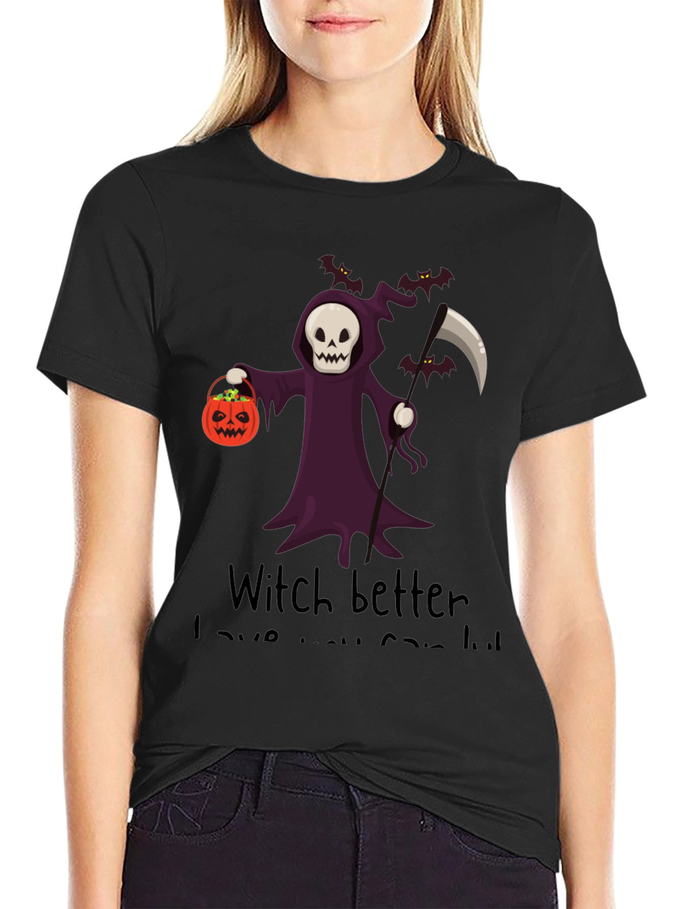 Grim Reaper Halloween T-Shirt