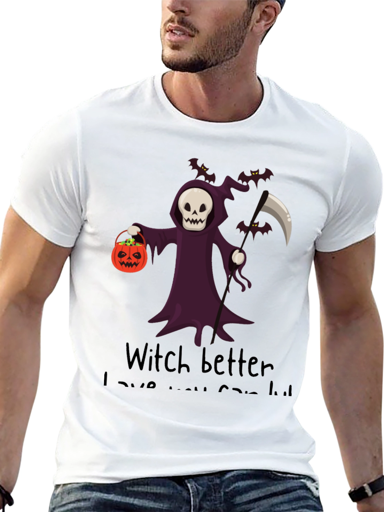 Grim Reaper Halloween T-Shirt