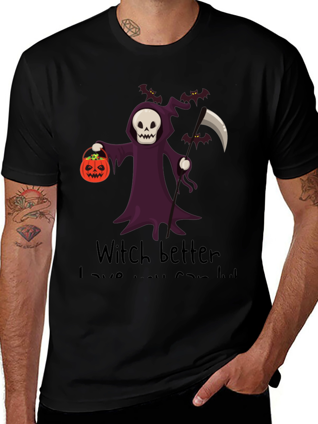 Grim Reaper Halloween T-Shirt