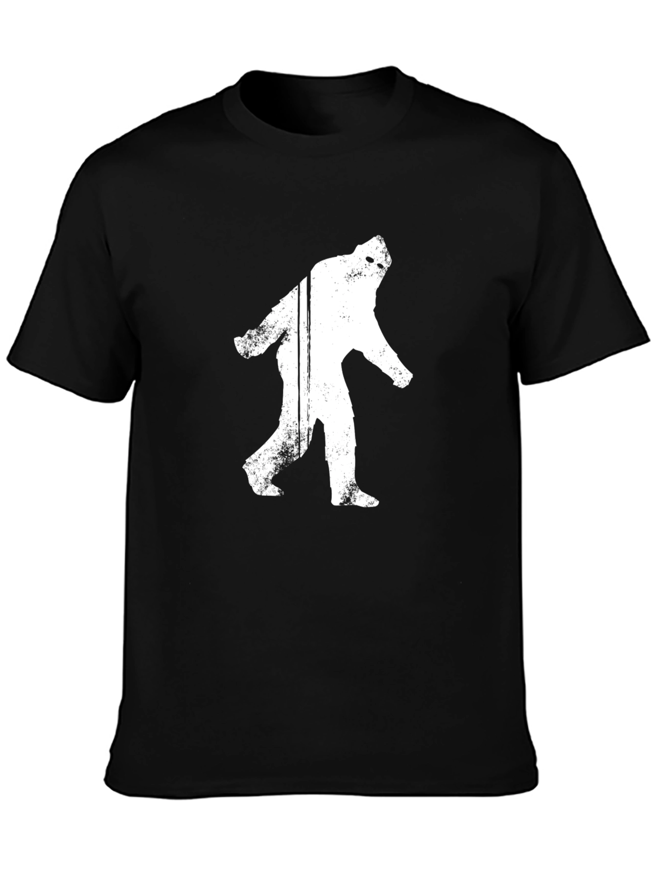 Bigfoot Silhouette Black T-Shirt