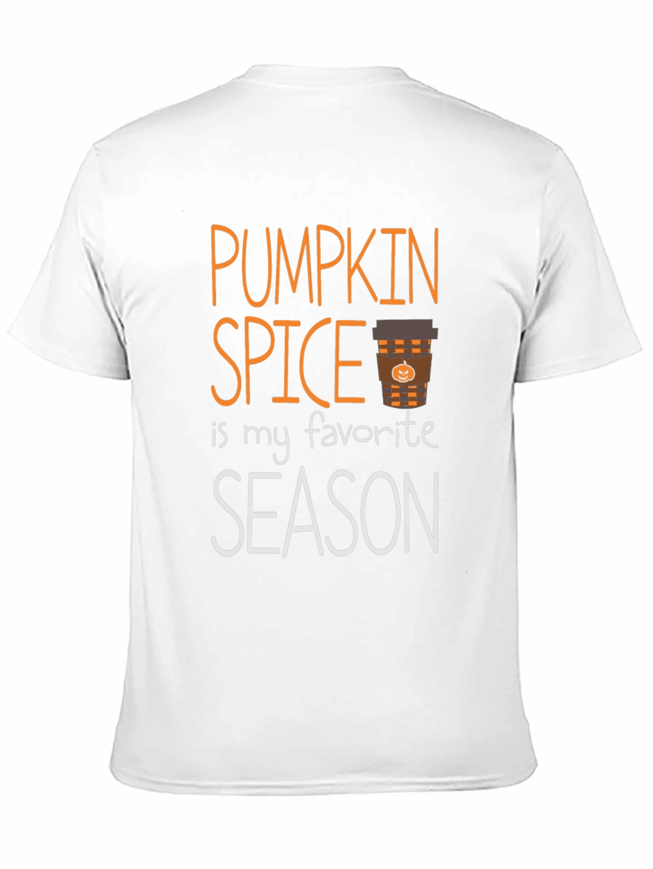 Pumpkin Spice Favorite Season Graphic Tee