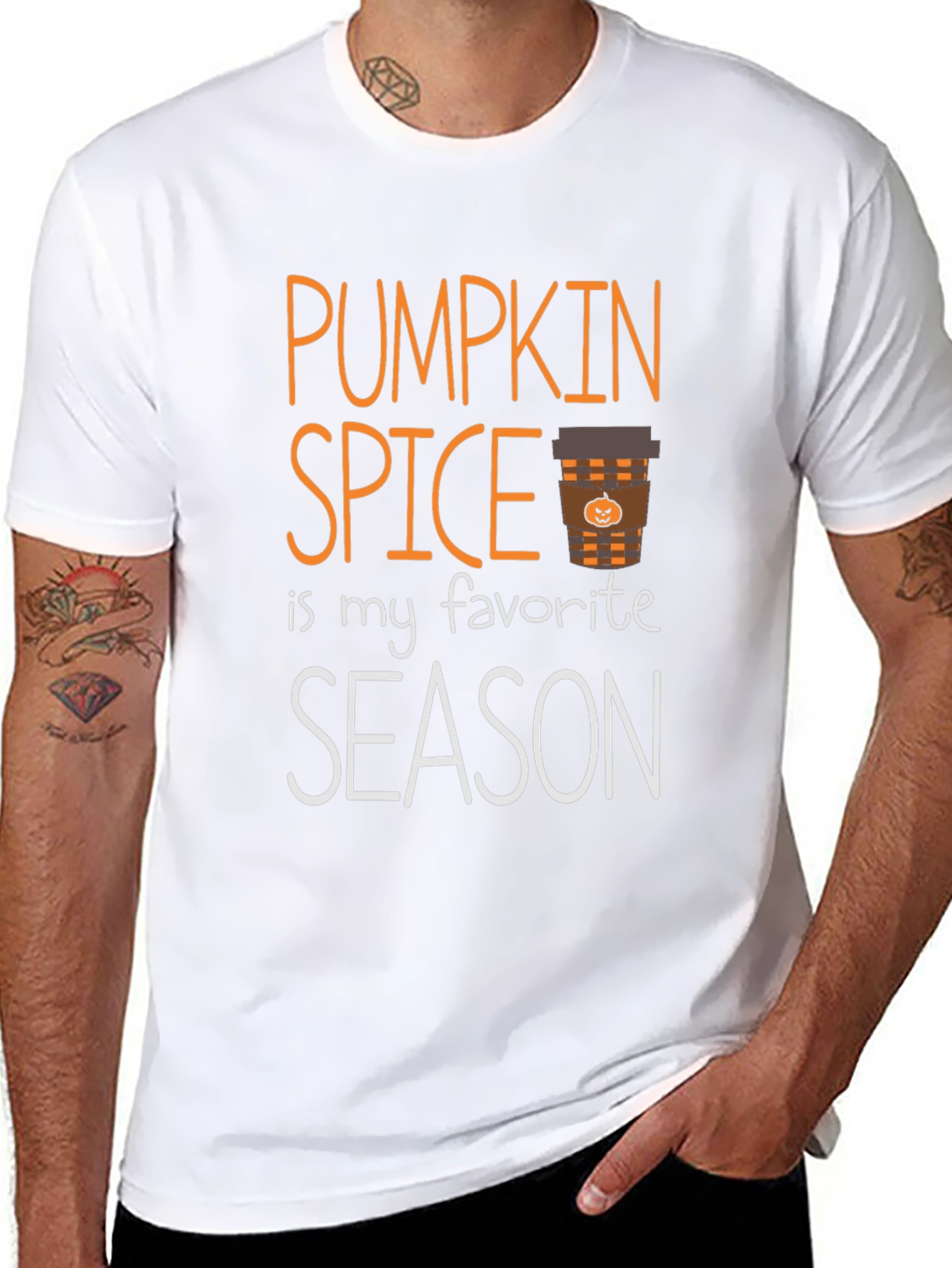Pumpkin Spice Favorite Season Graphic Tee