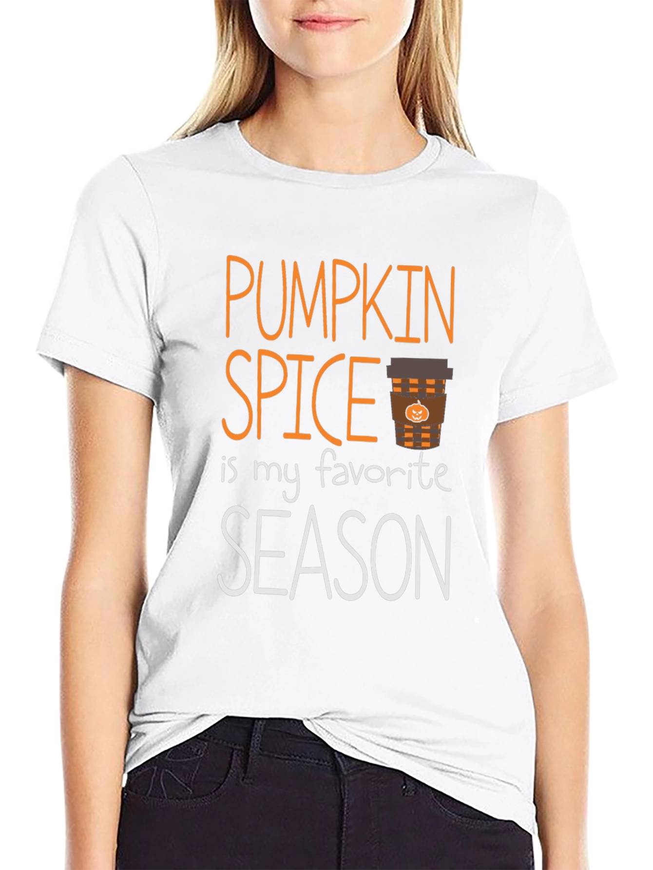 Pumpkin Spice Favorite Season Graphic Tee