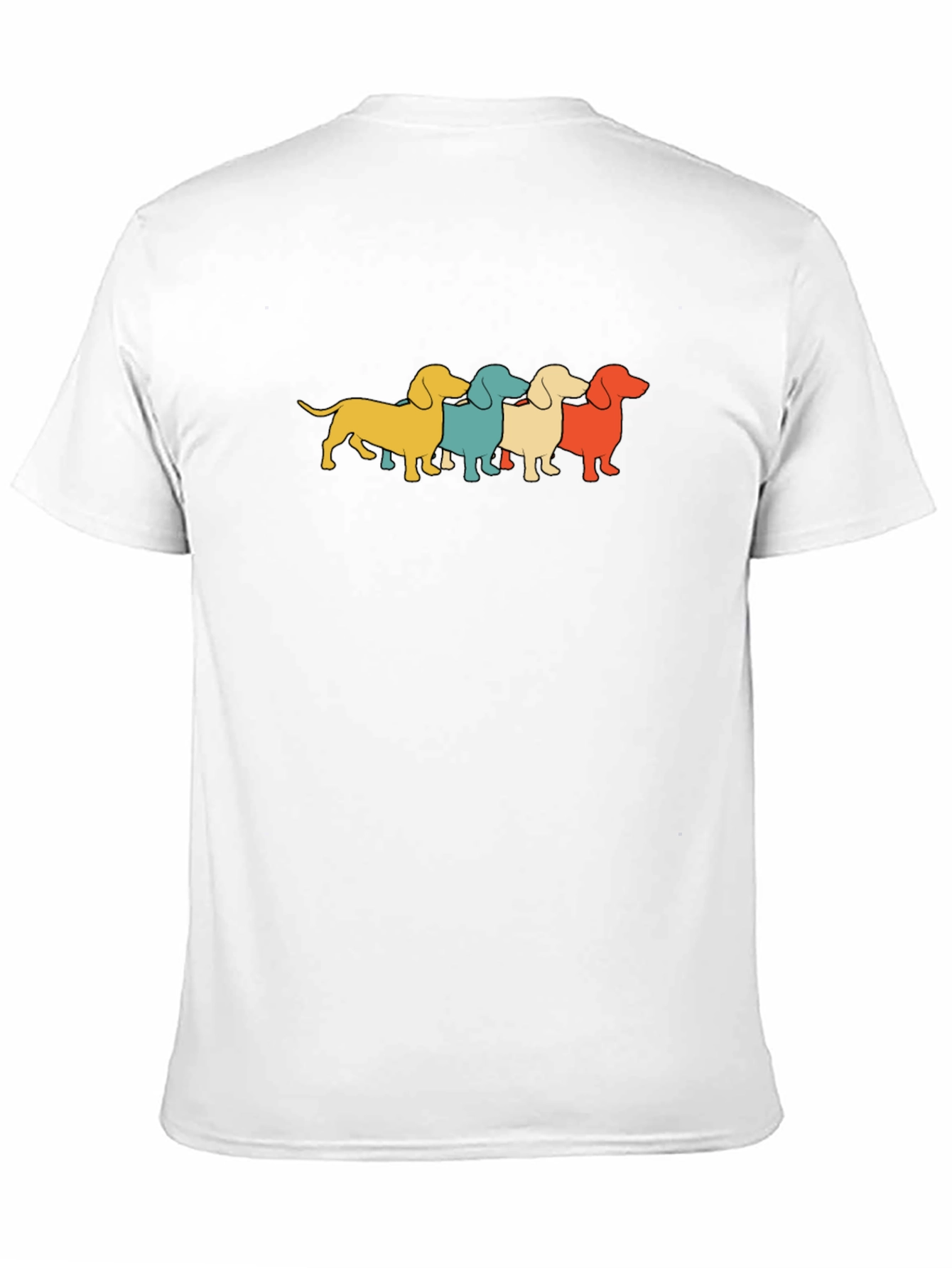 Retro Dachshund T-Shirt - Cute Dog Tee