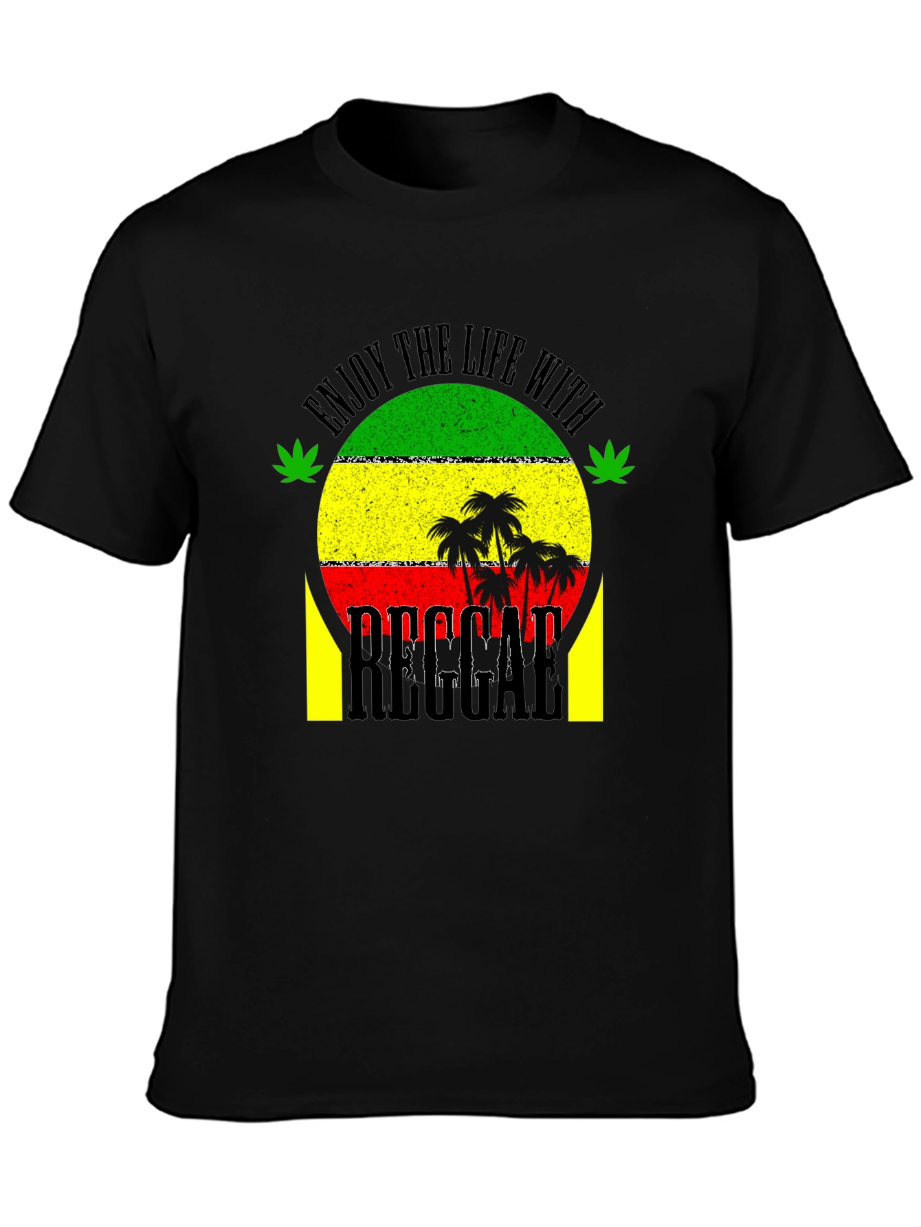 Reggae Life Style Graphic T-Shirt