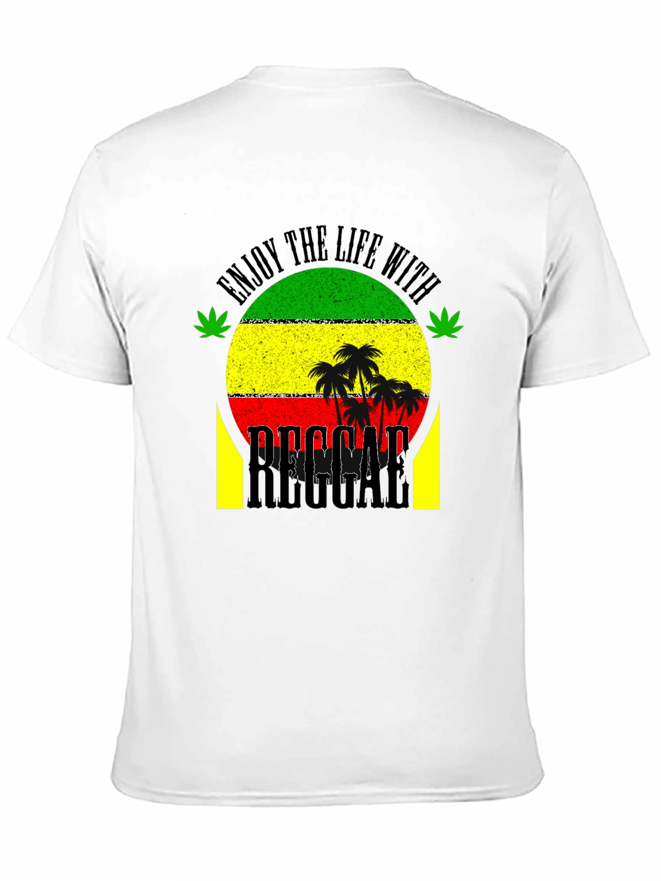 Reggae Life Style Graphic T-Shirt