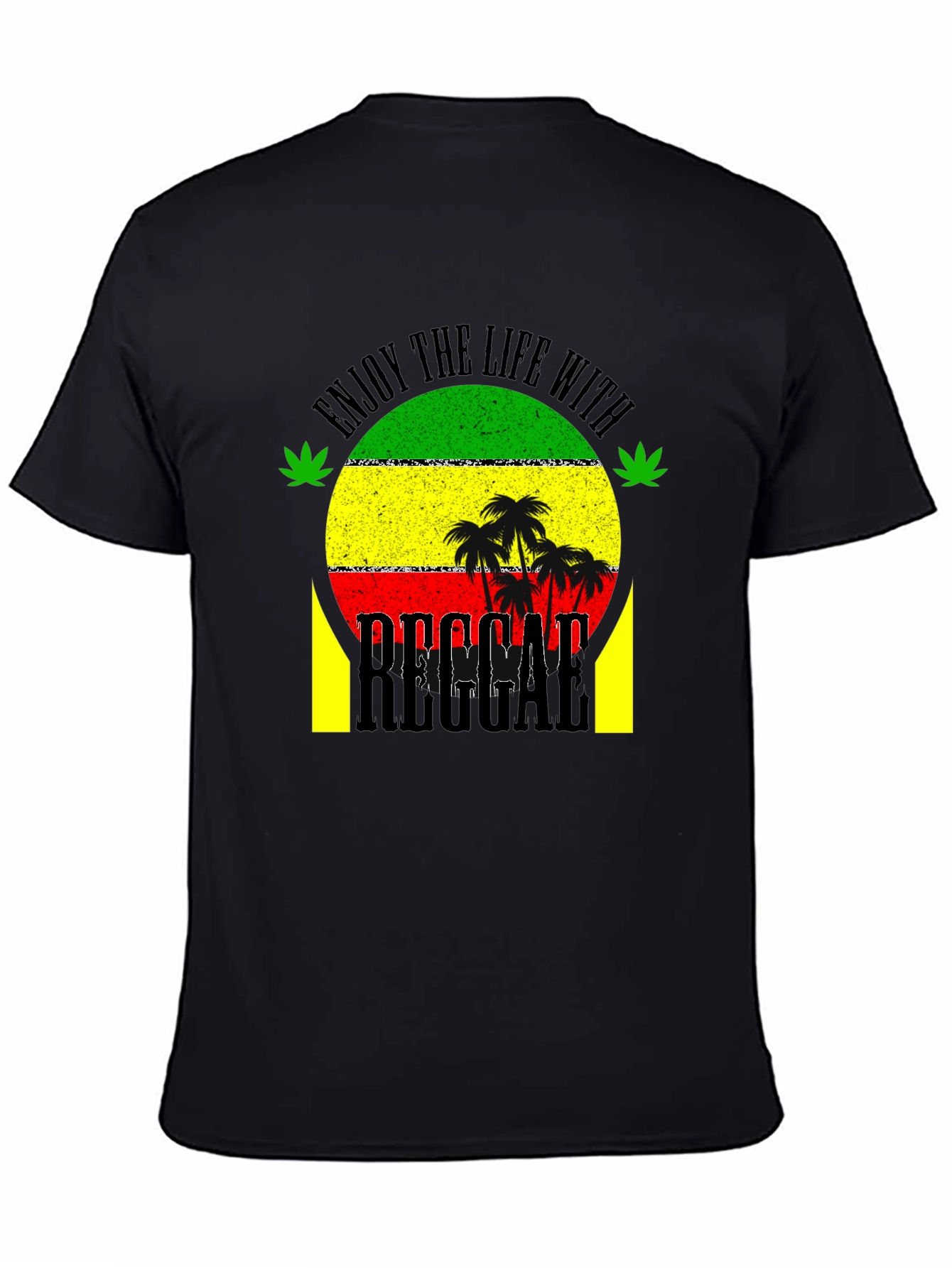 Reggae Life Style Graphic T-Shirt
