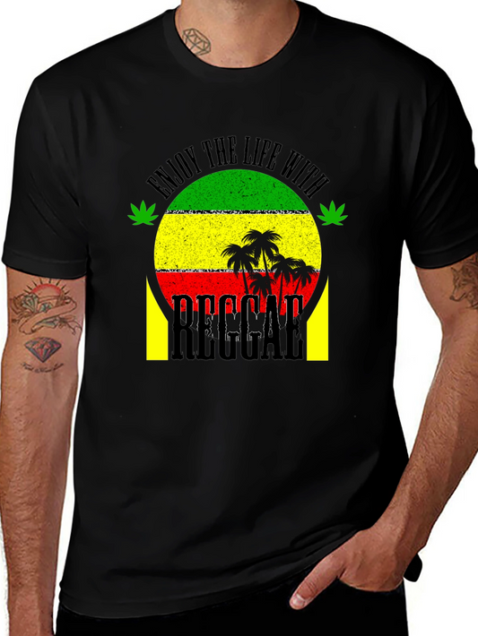 Reggae Life Style Graphic T-Shirt