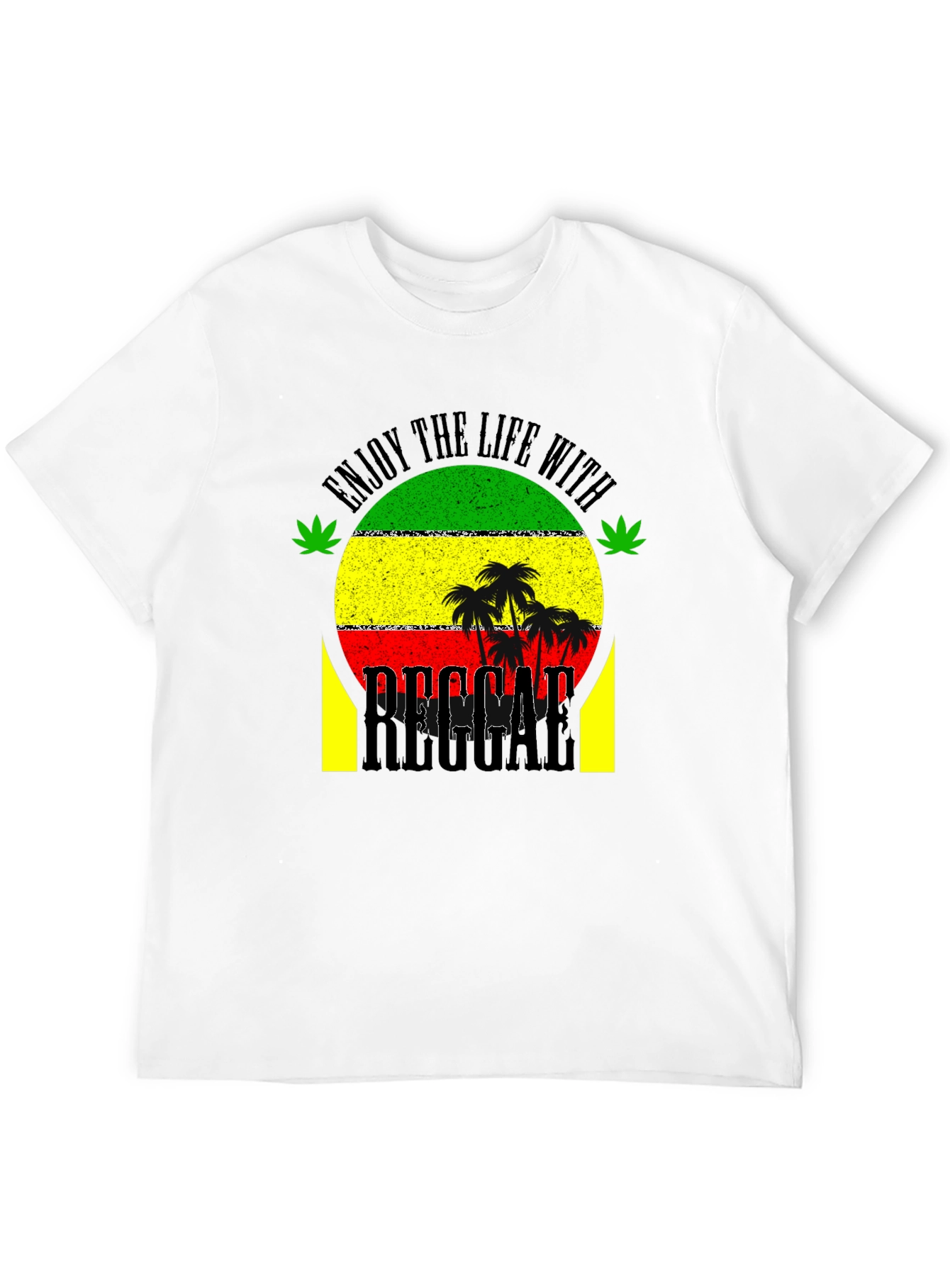 Reggae Life Style Graphic T-Shirt