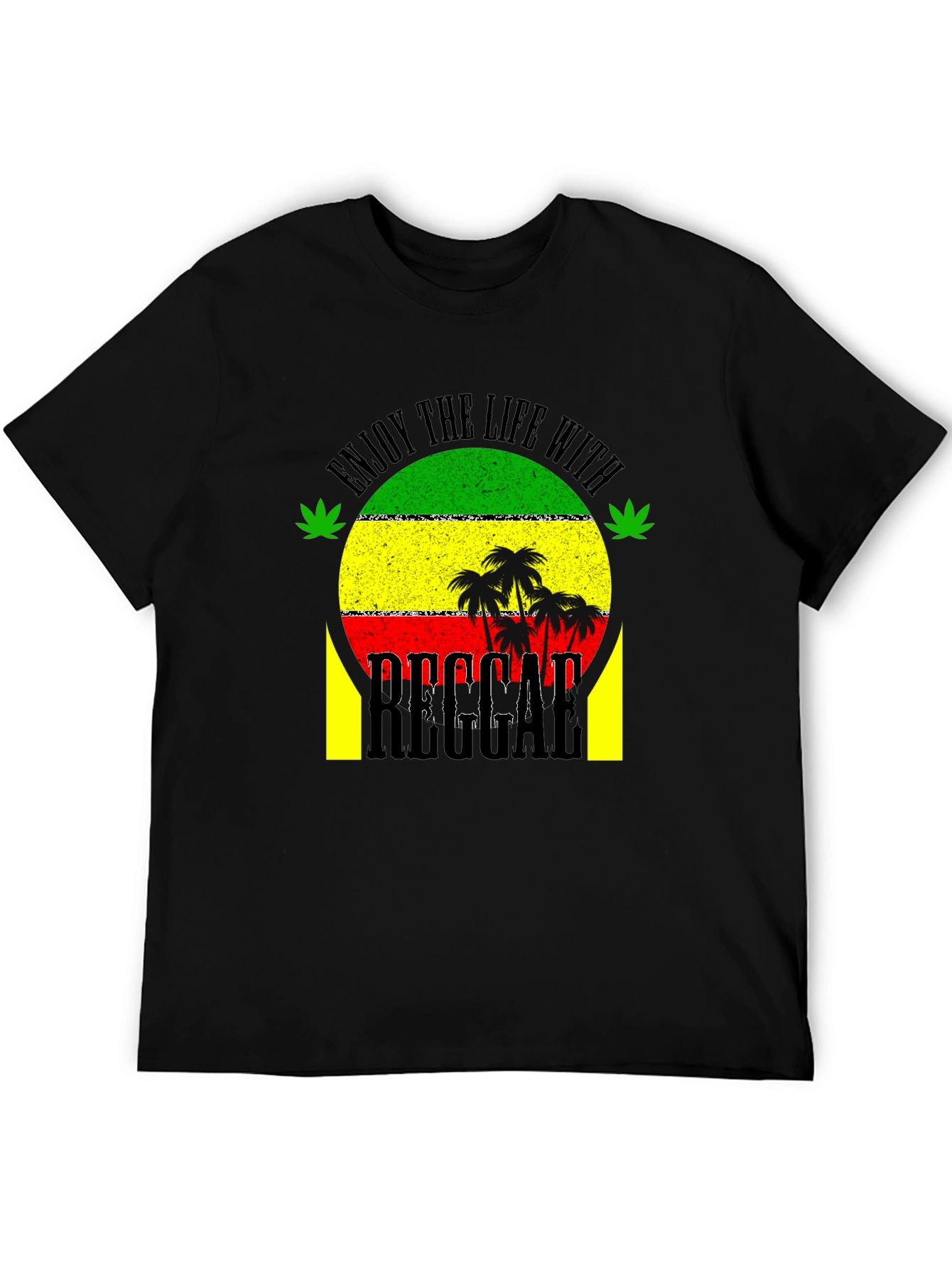Reggae Life Style Graphic T-Shirt
