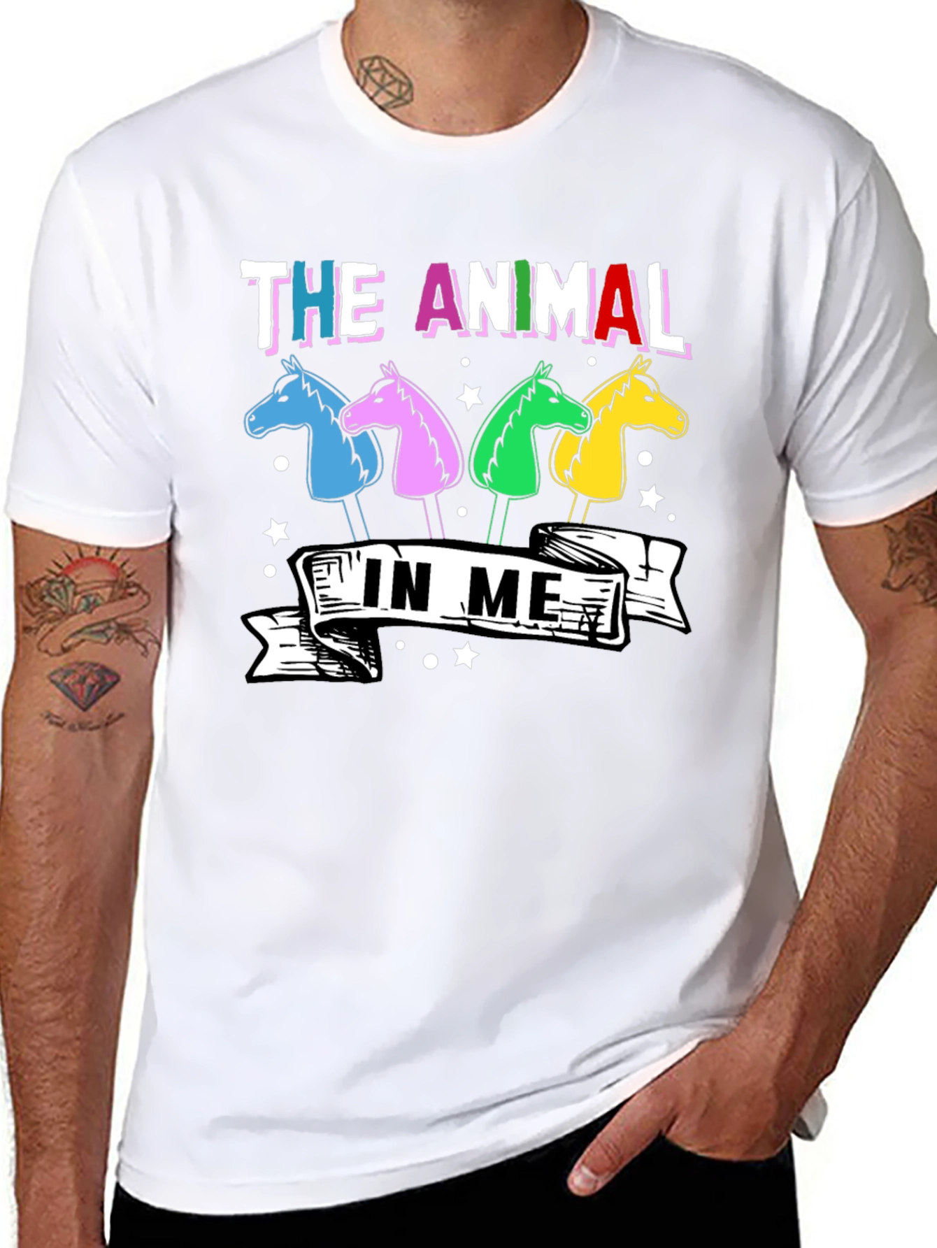 The Animal In Me Graphic T-Shirt