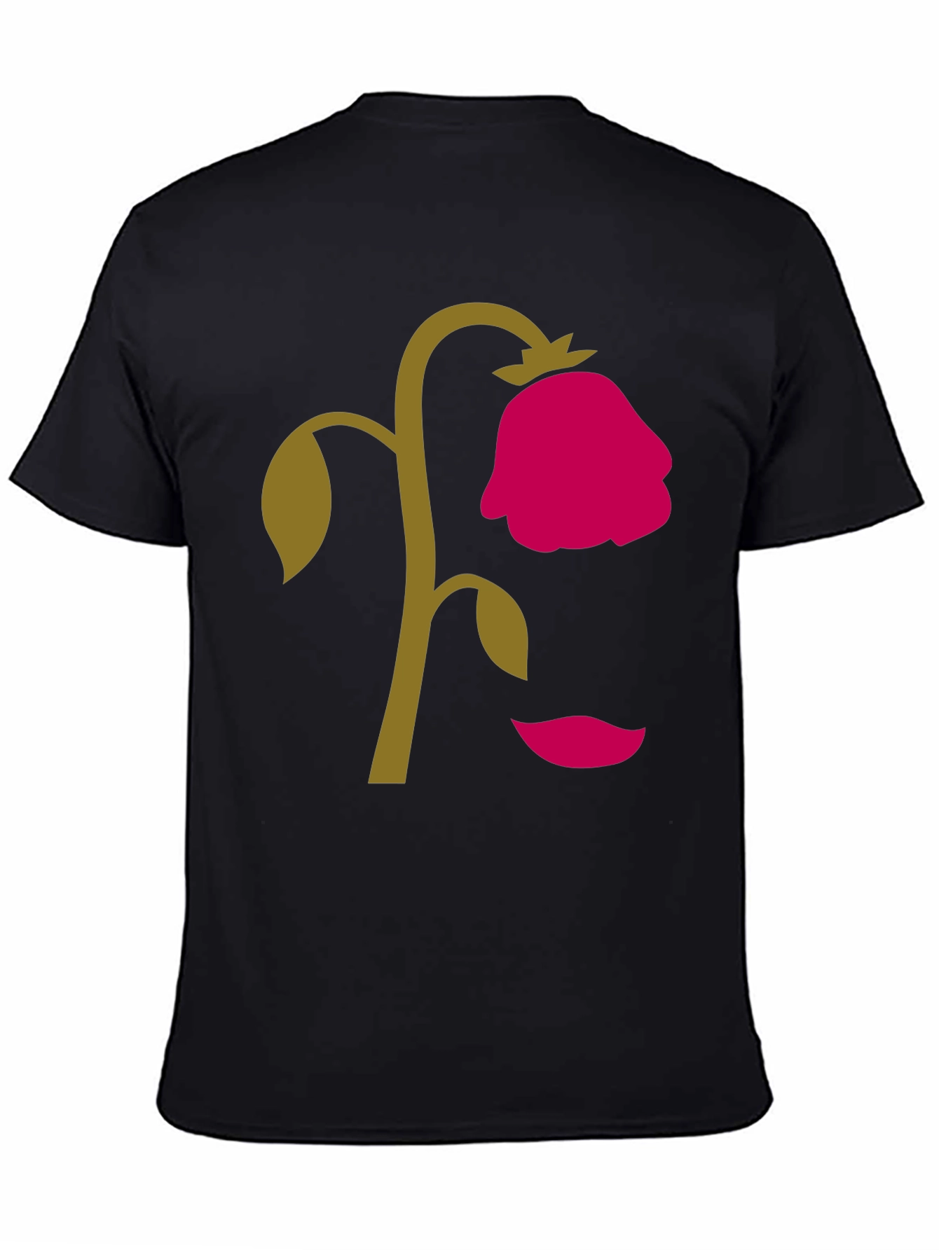 Wilted Rose Graphic T-Shirt - Unique Design