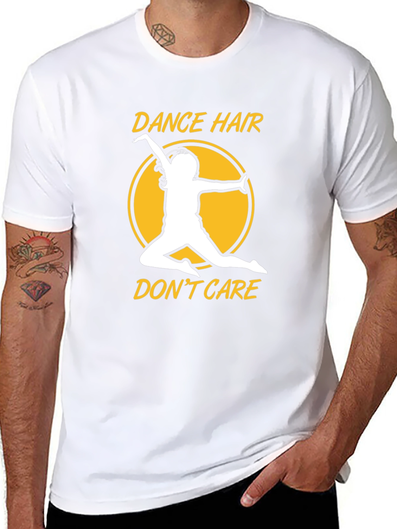 Dance Hair Dont Care Graphic Tee
