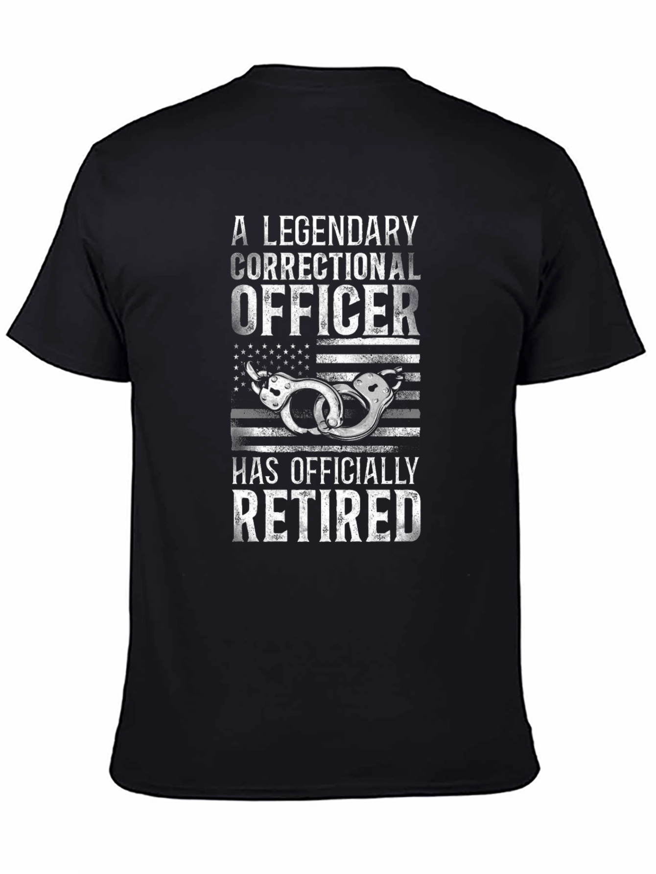 Retired Correctional Officer Graphic T-Shirt