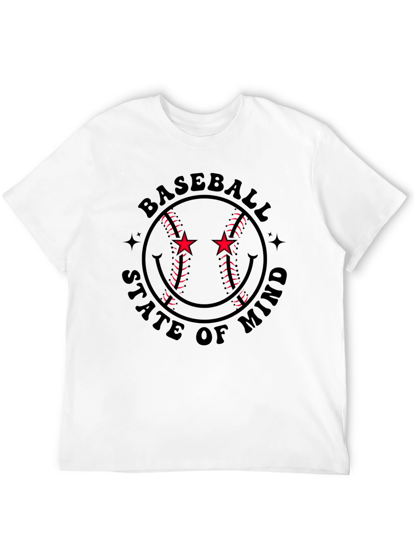 Baseball State of Mind Graphic T-Shirt