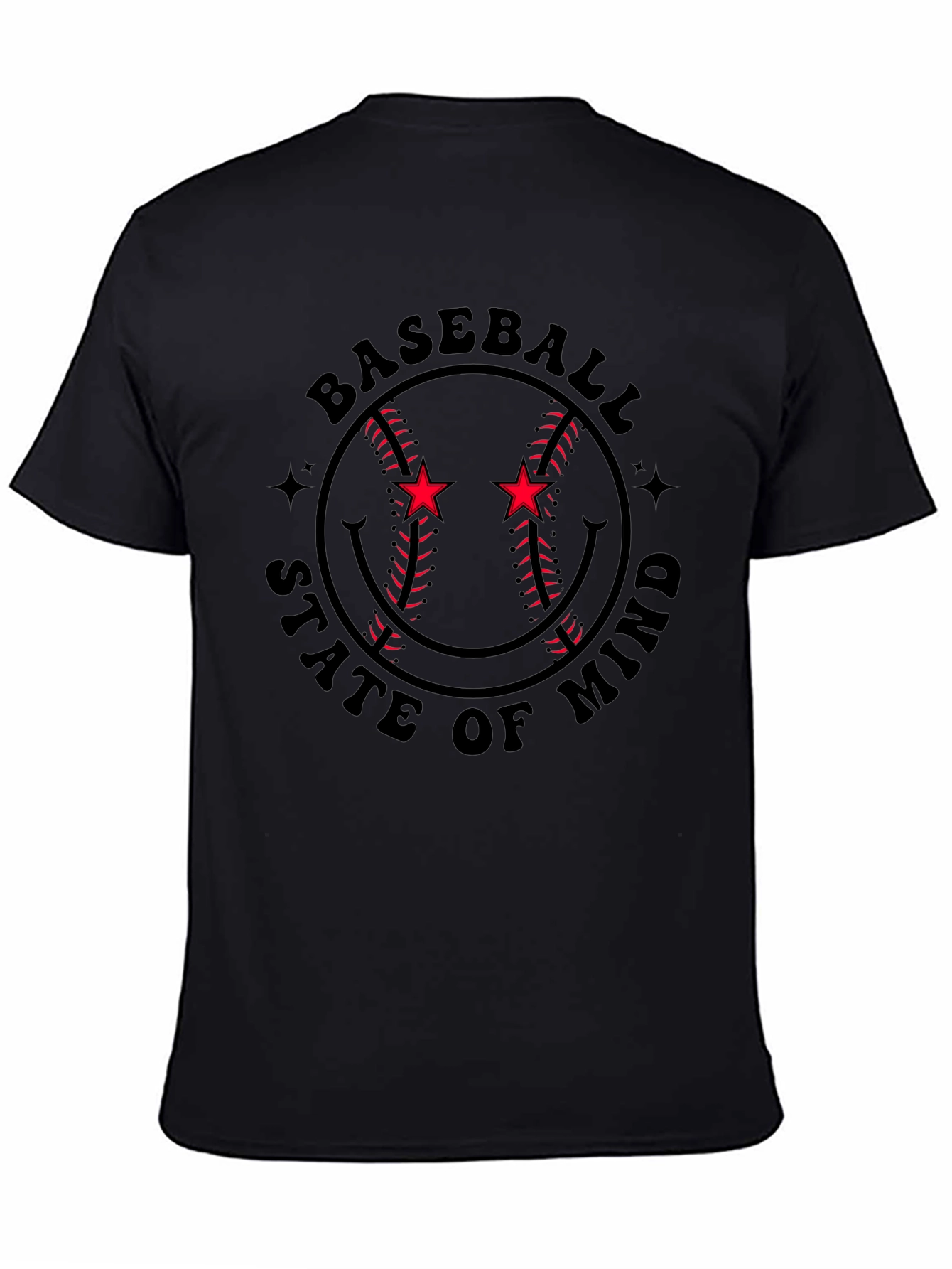 Baseball State of Mind Graphic T-Shirt