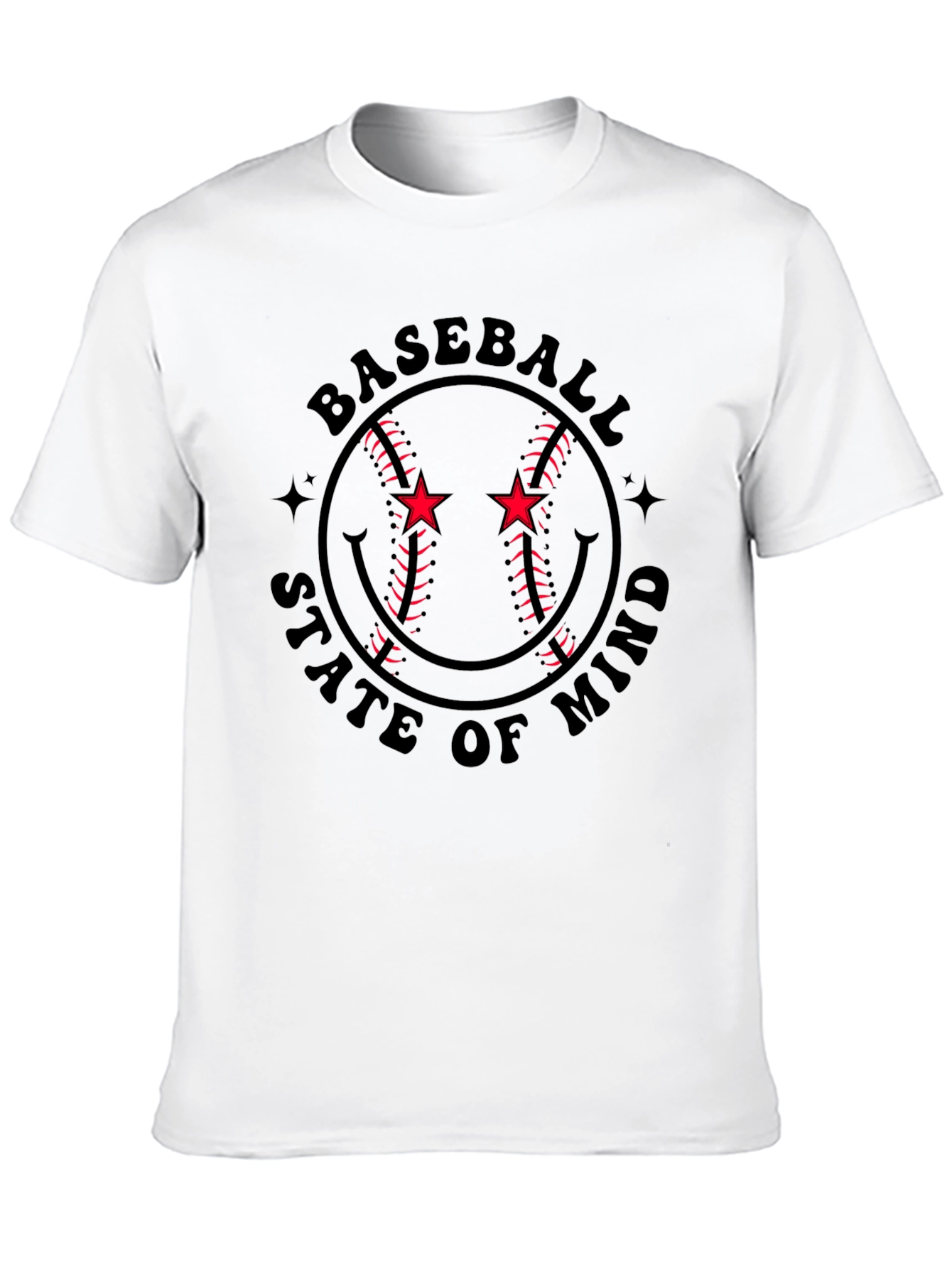 Baseball State of Mind Graphic T-Shirt