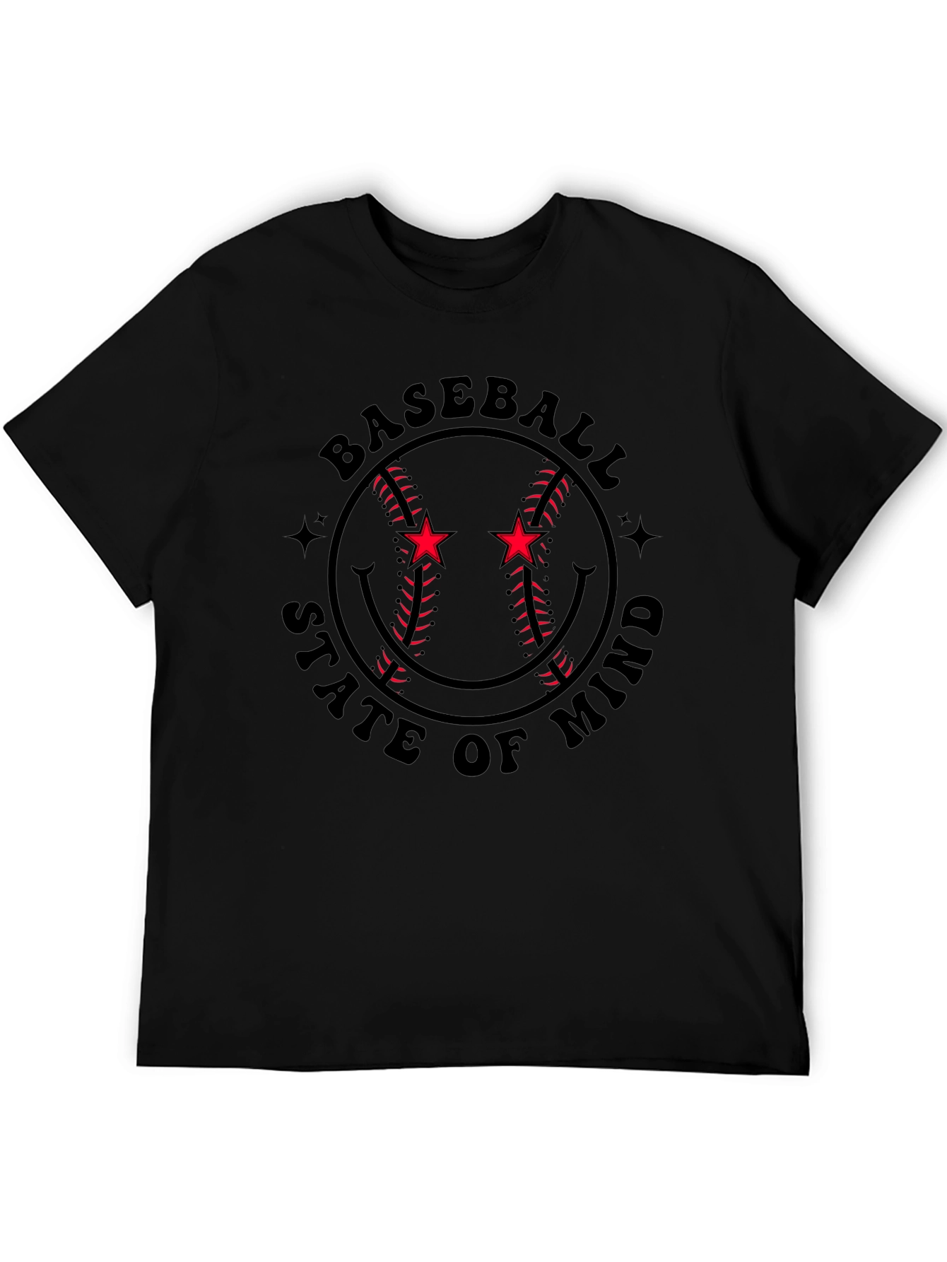 Baseball State of Mind Graphic T-Shirt