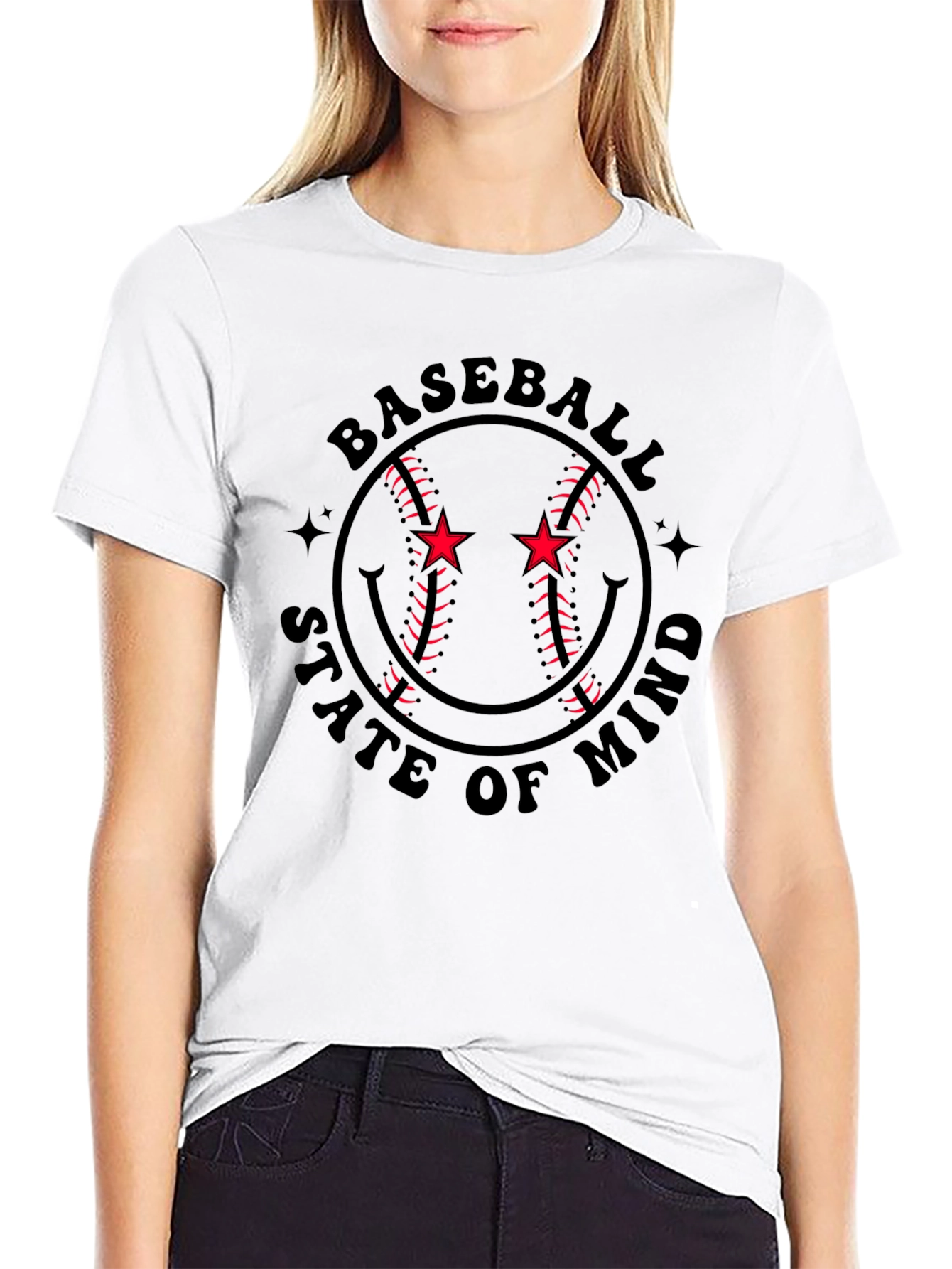 Baseball State of Mind Graphic T-Shirt