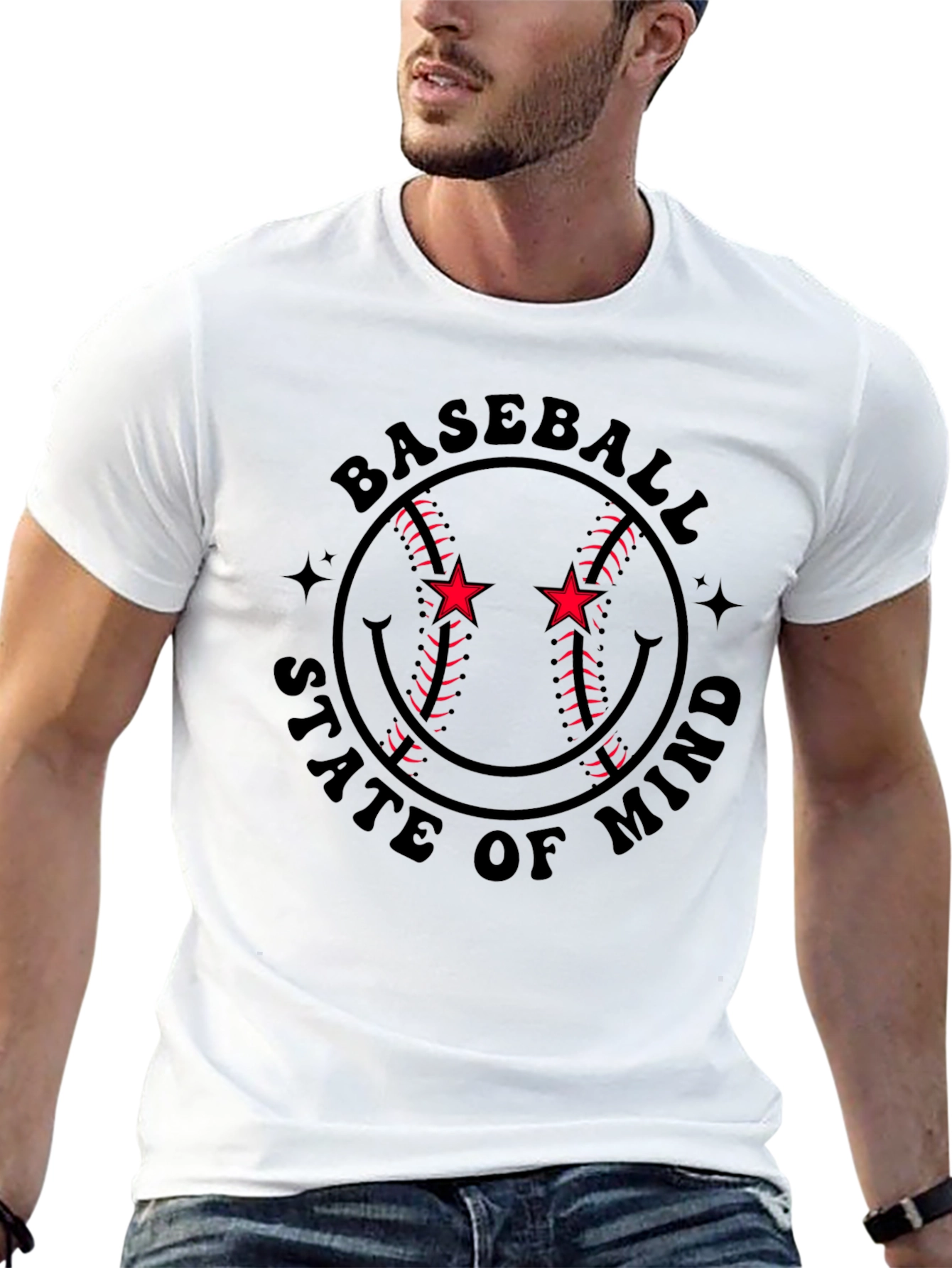 Baseball State of Mind Graphic T-Shirt