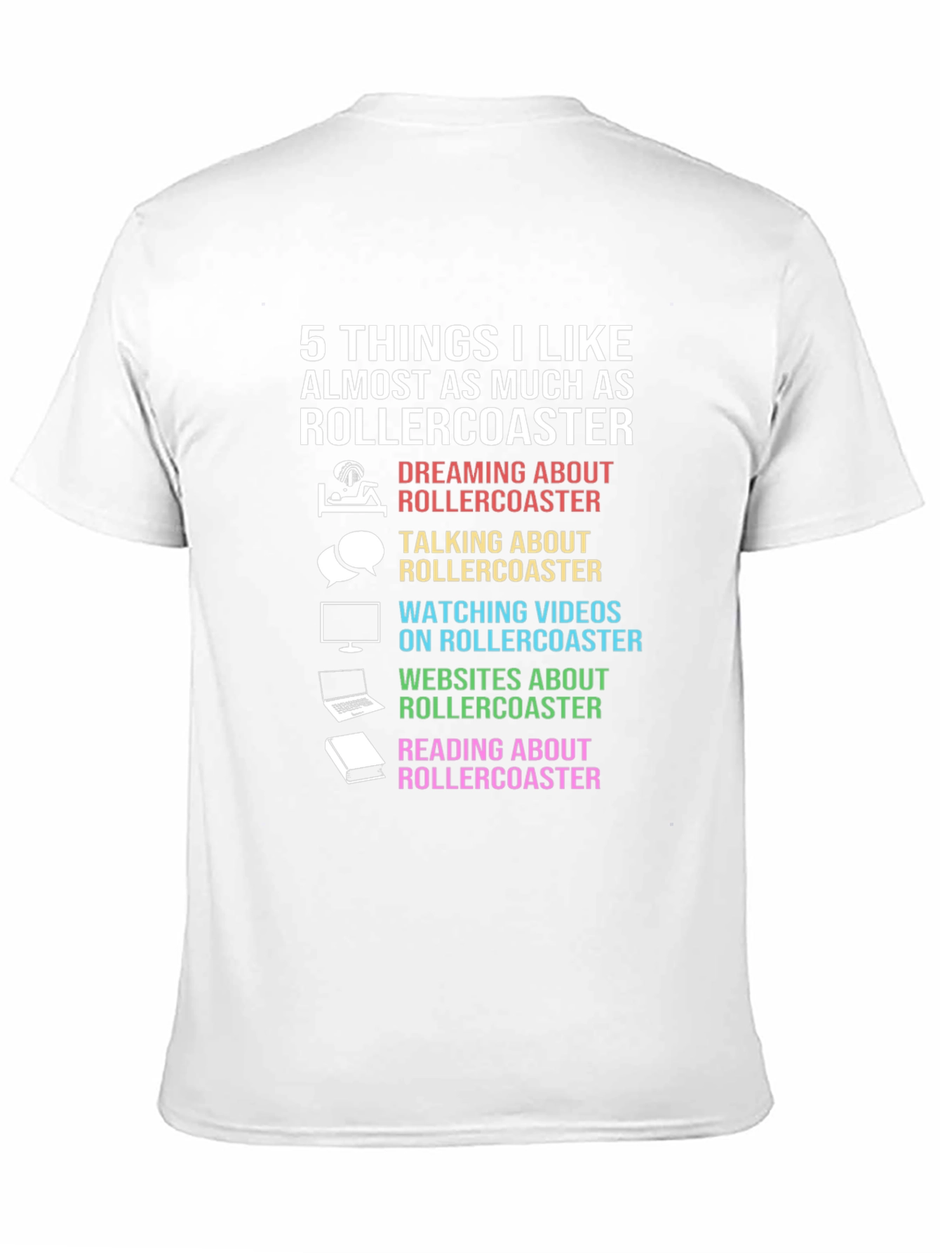 Rollercoaster Fan T-Shirt
