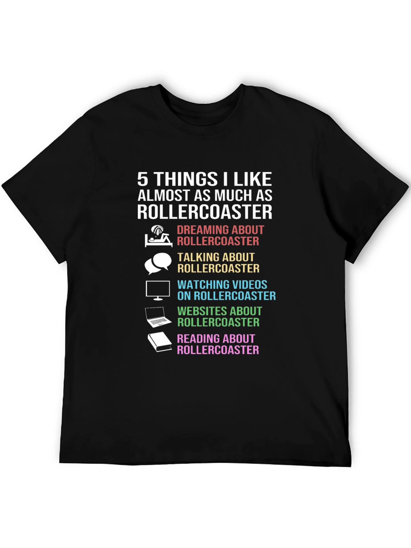Rollercoaster Fan T-Shirt