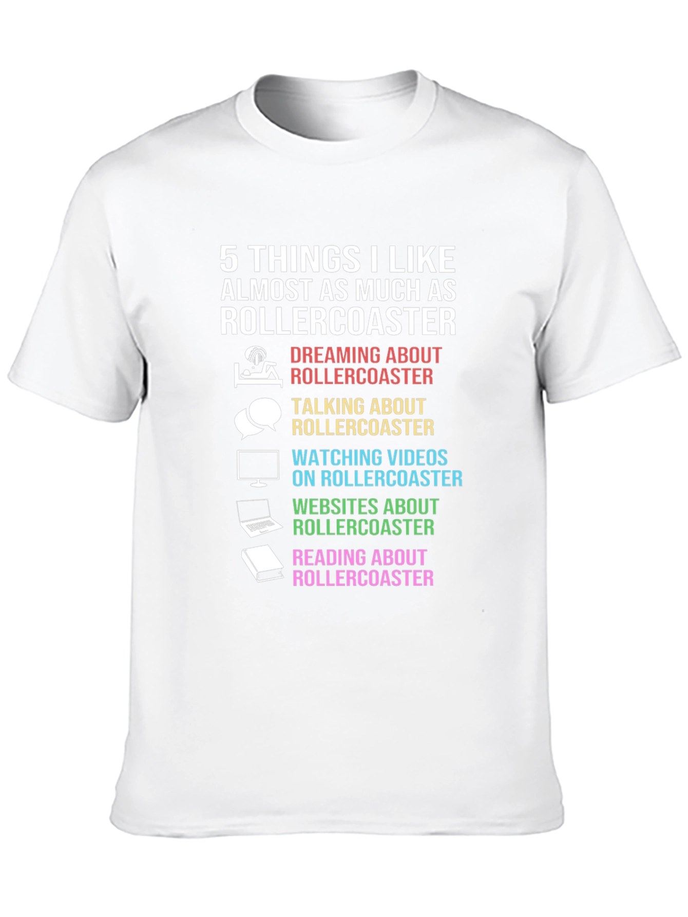 Rollercoaster Fan T-Shirt
