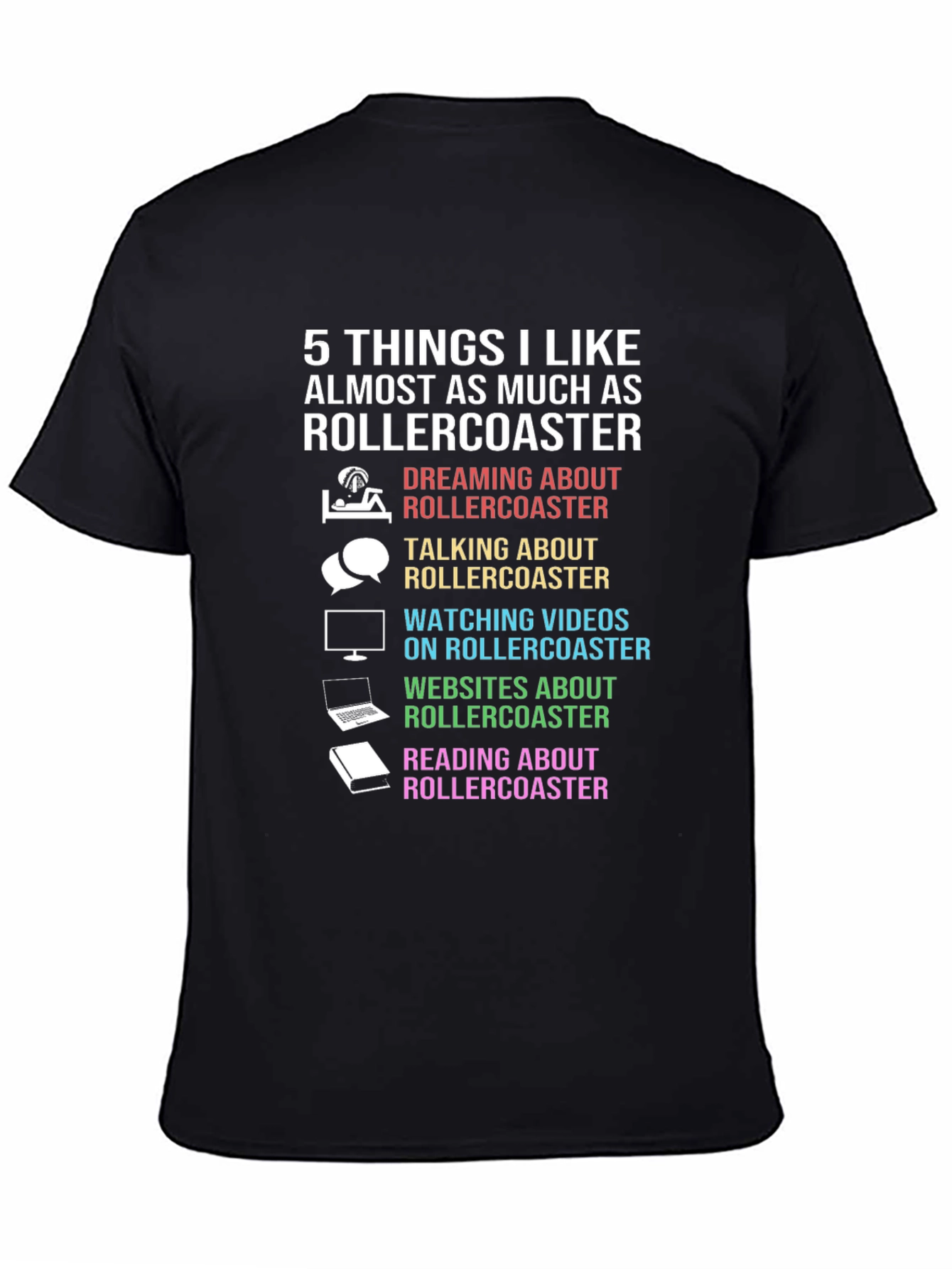 Rollercoaster Fan T-Shirt
