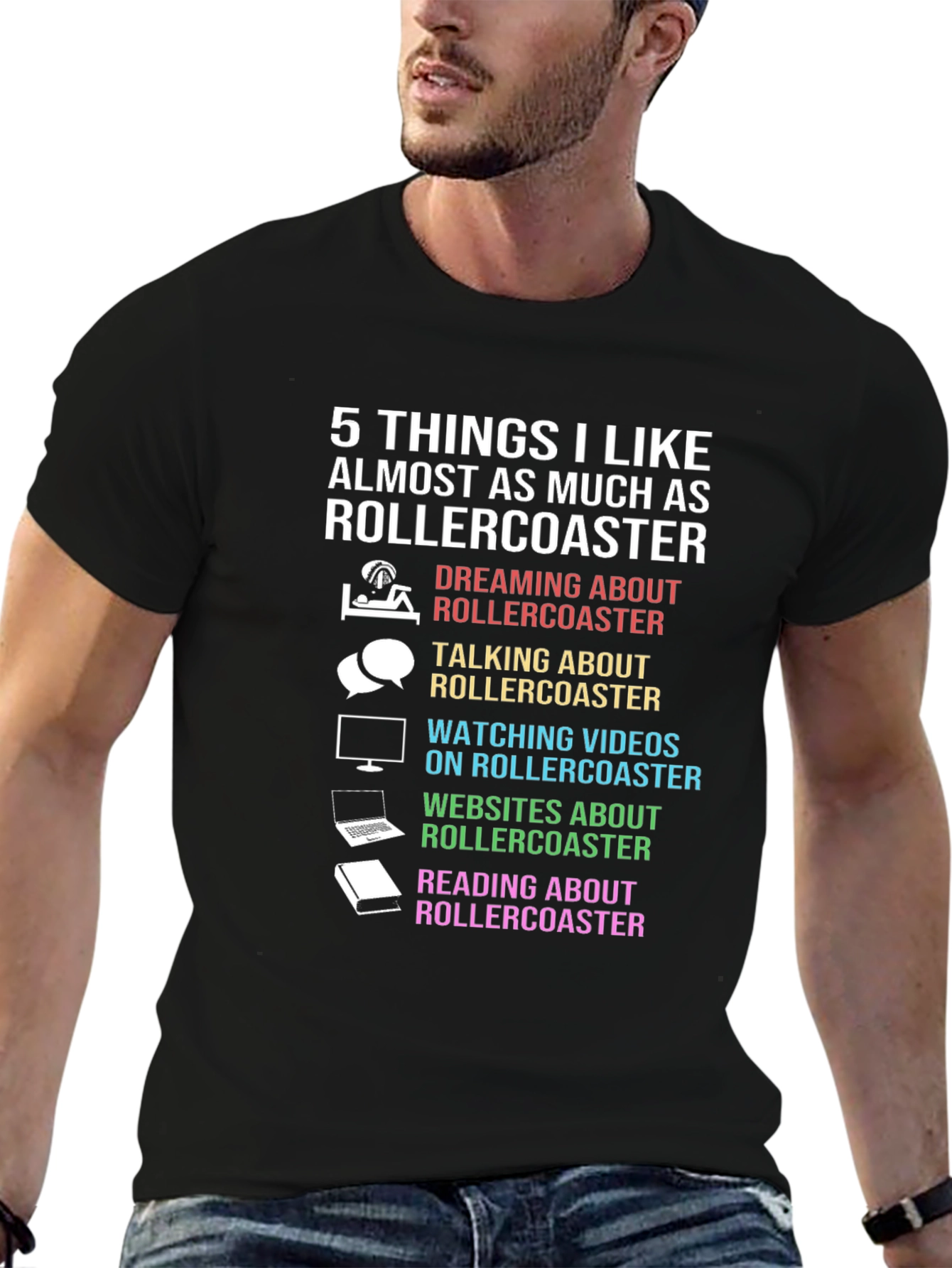 Rollercoaster Fan T-Shirt