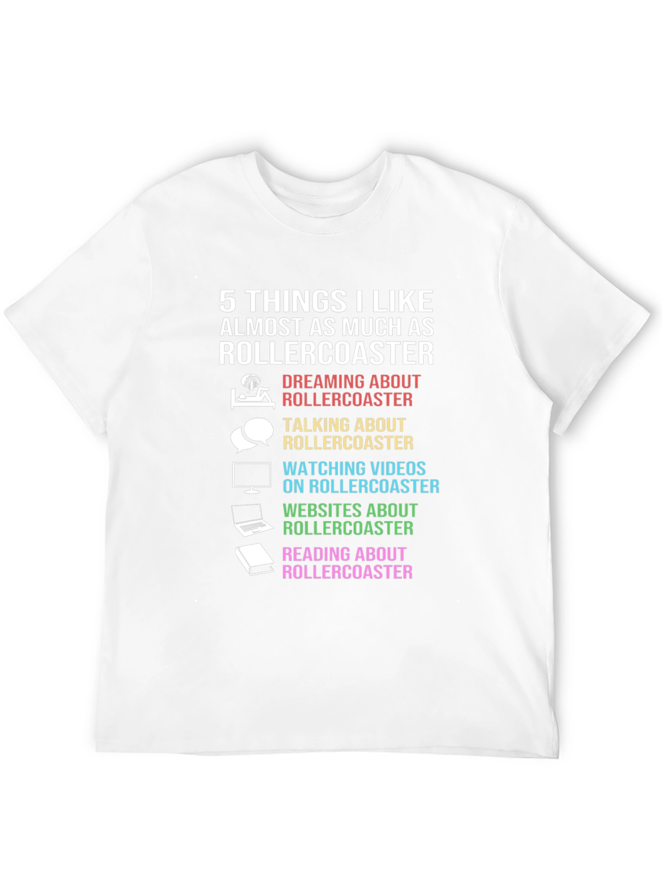Rollercoaster Fan T-Shirt