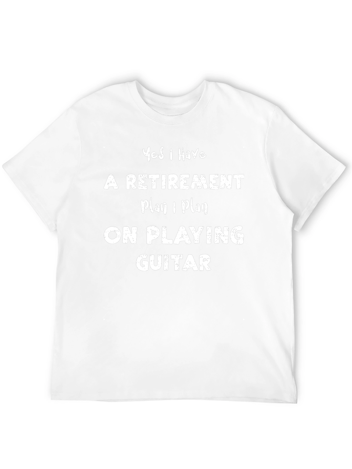 Retirement Plan Guitar Player T-Shirt