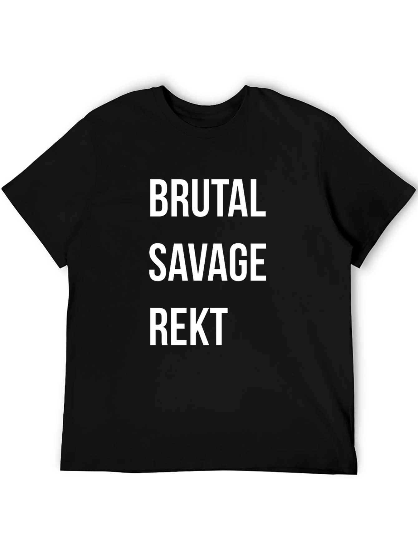 Brutal Savage Rekt Graphic T-Shirt