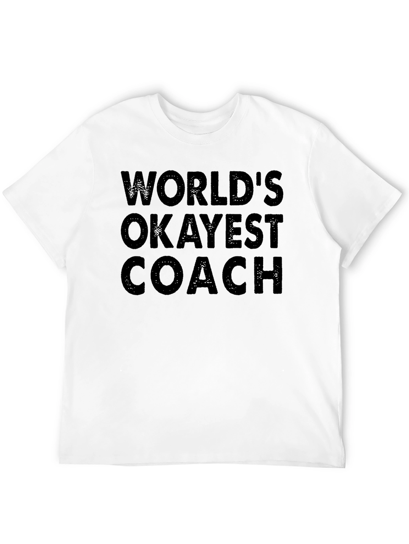 Worlds Okayest Coach Graphic T-Shirt