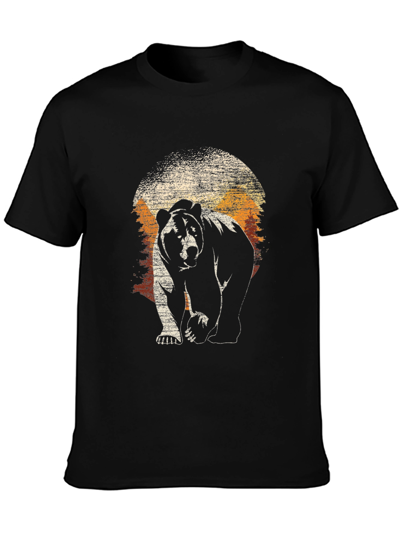 Bear Silhouette Graphic Tee