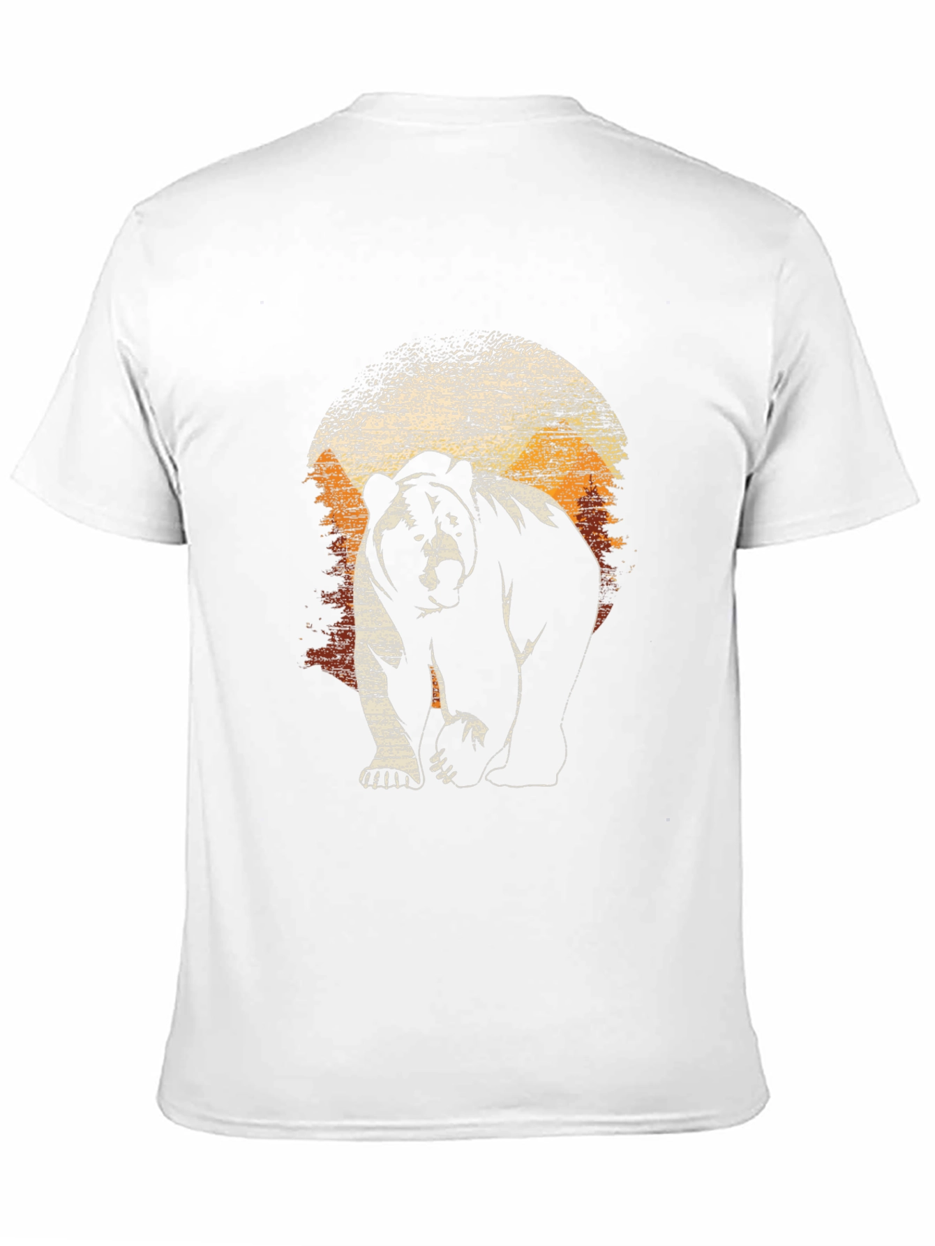 Bear Silhouette Graphic Tee
