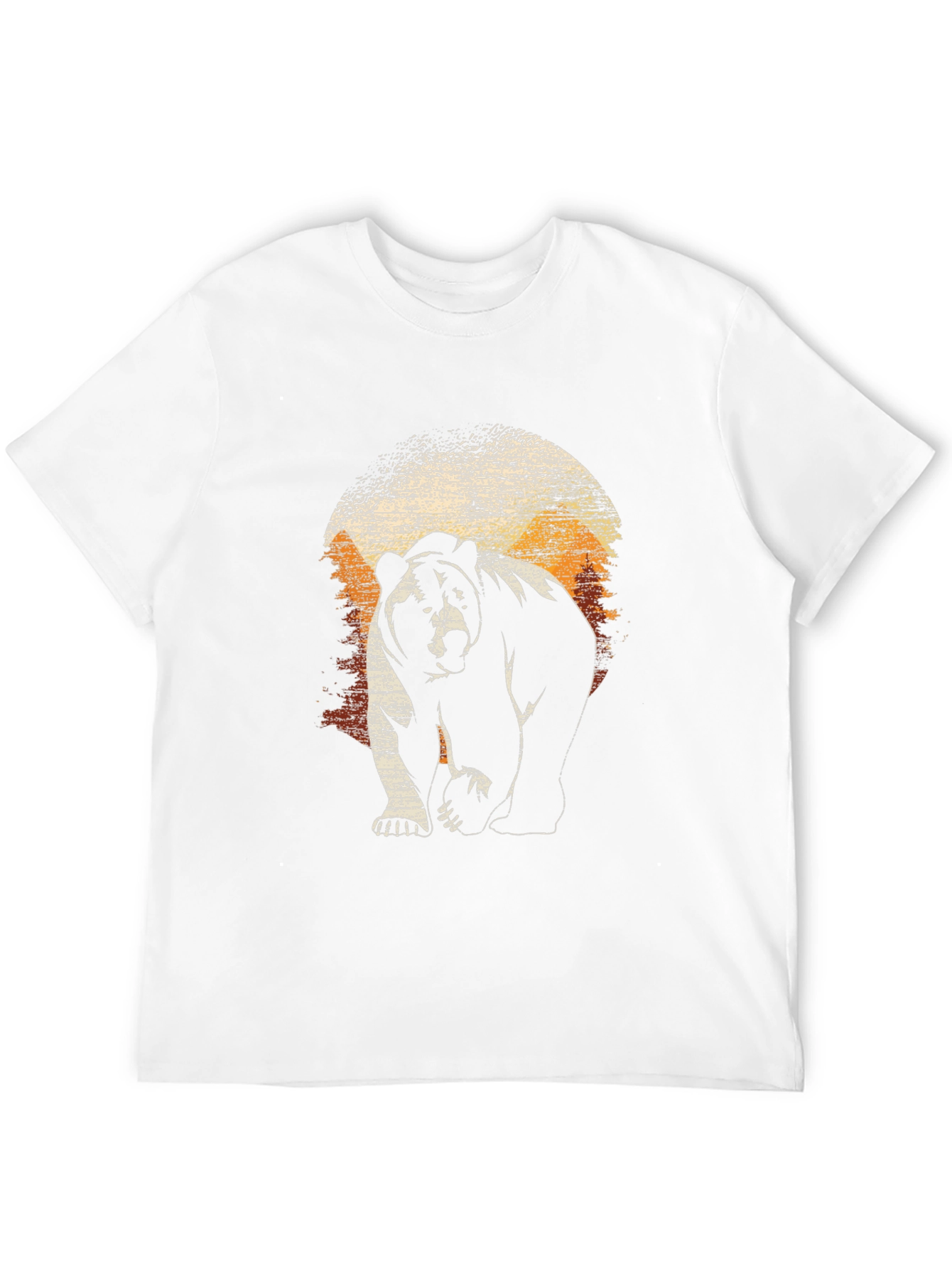 Bear Silhouette Graphic Tee