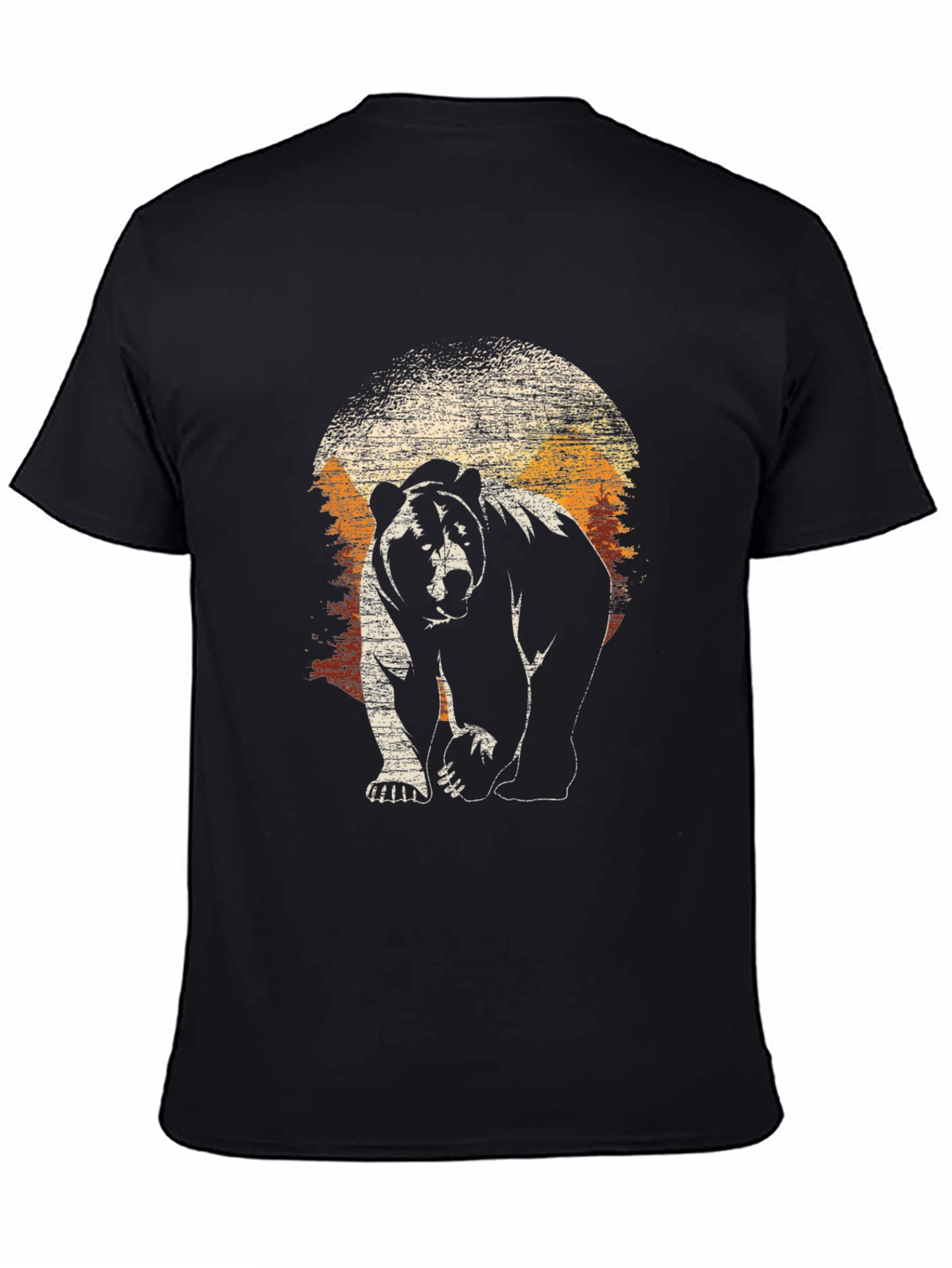 Bear Silhouette Graphic Tee