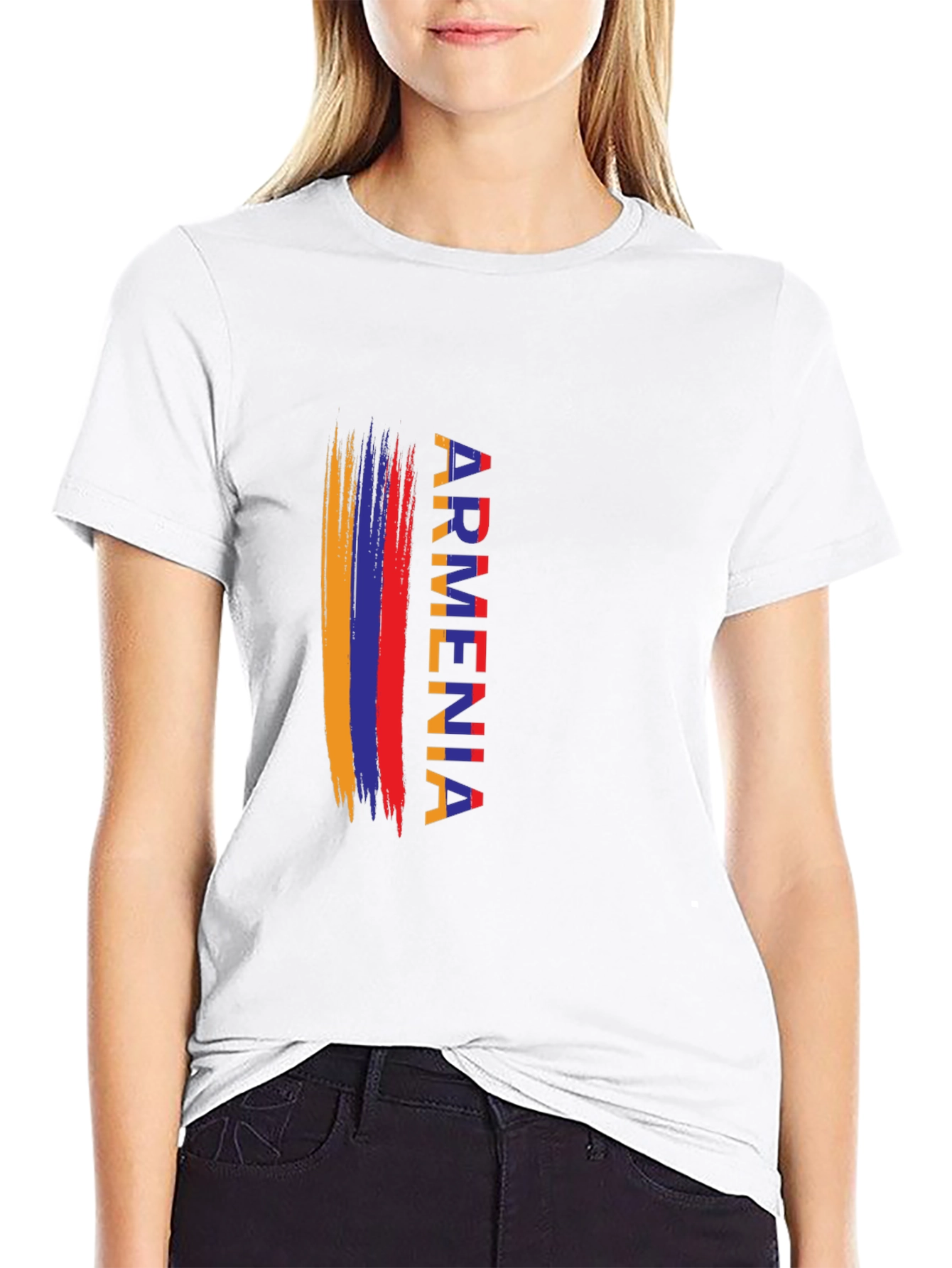 Armenia Flag T-Shirt - Patriotic Design