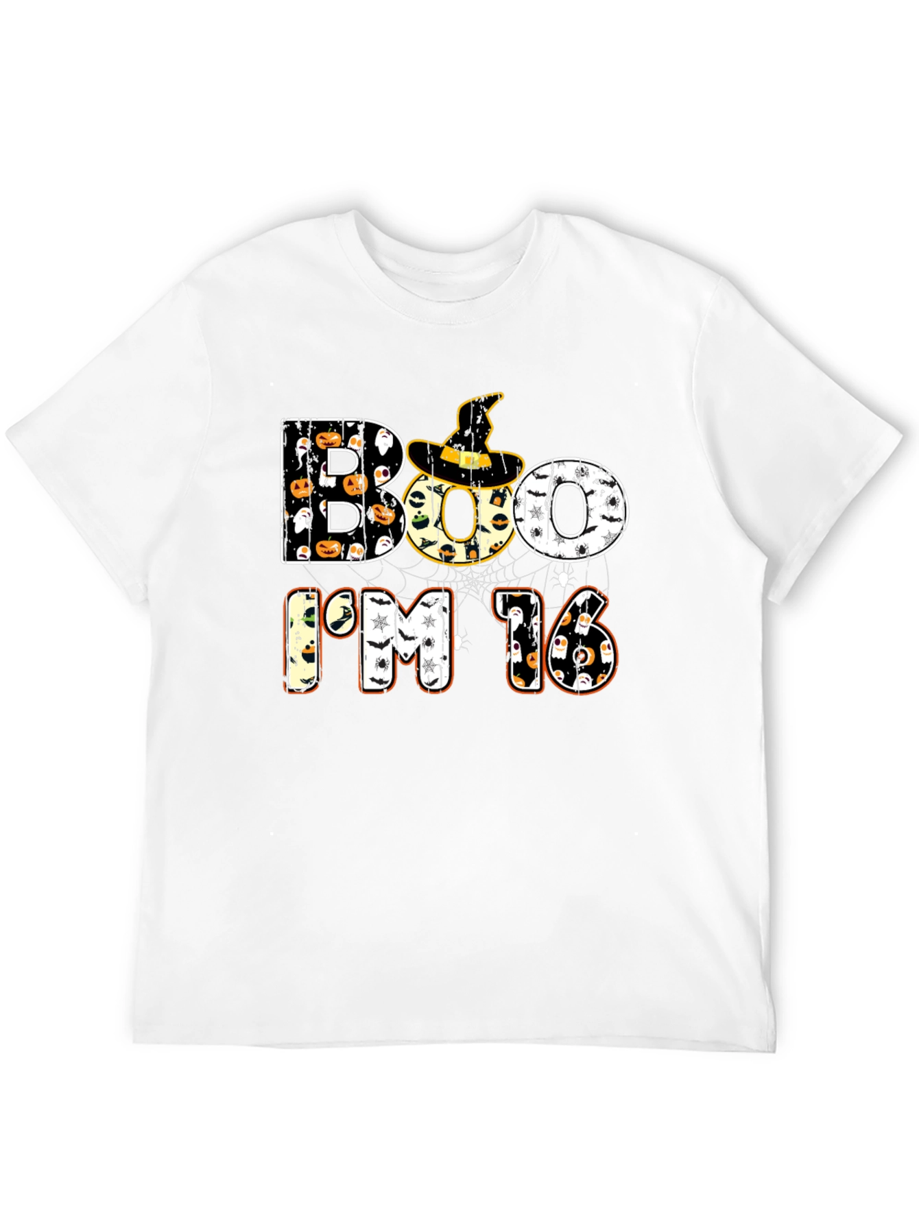 Boo Im 16 Halloween Birthday T-Shirt