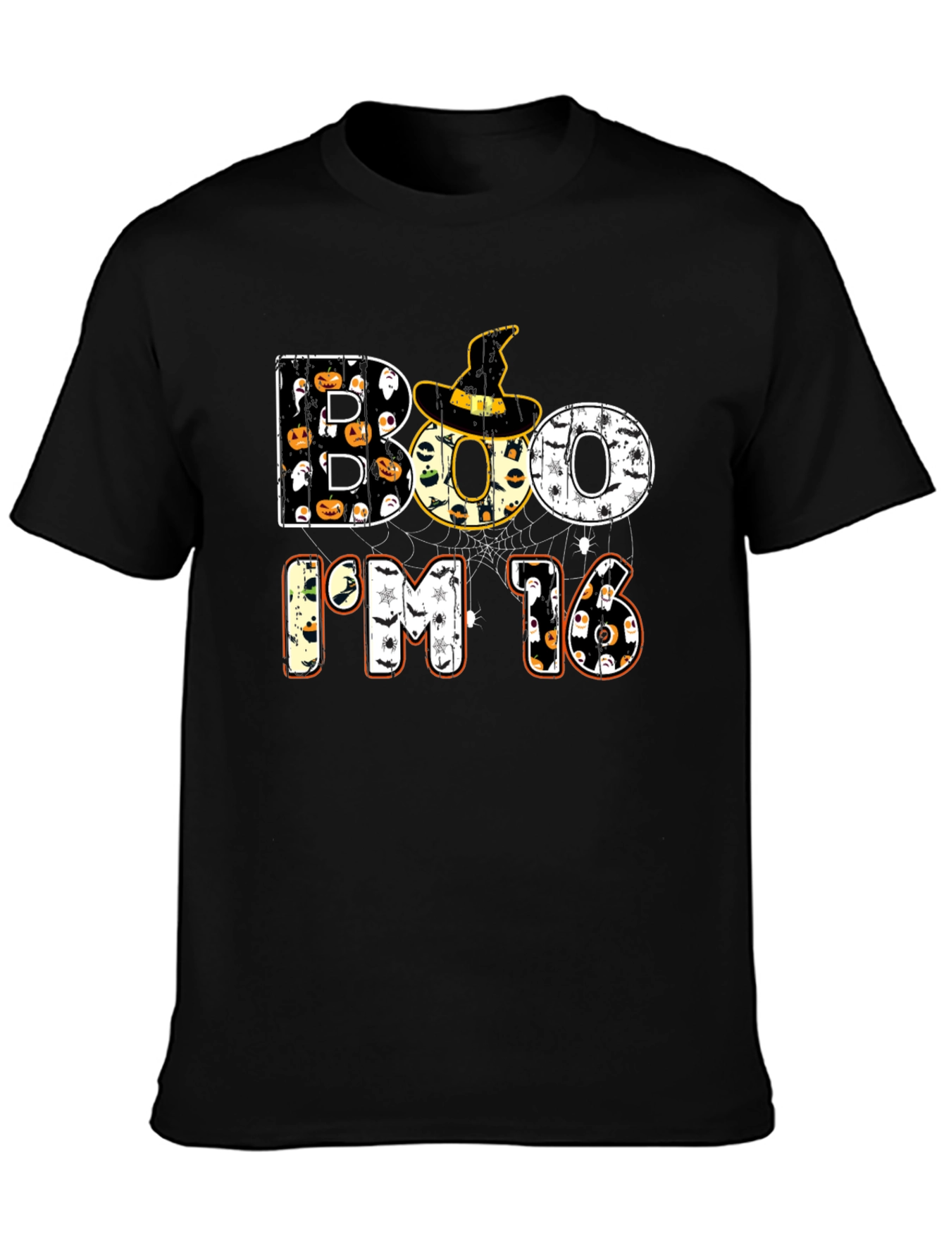 Boo Im 16 Halloween Birthday T-Shirt