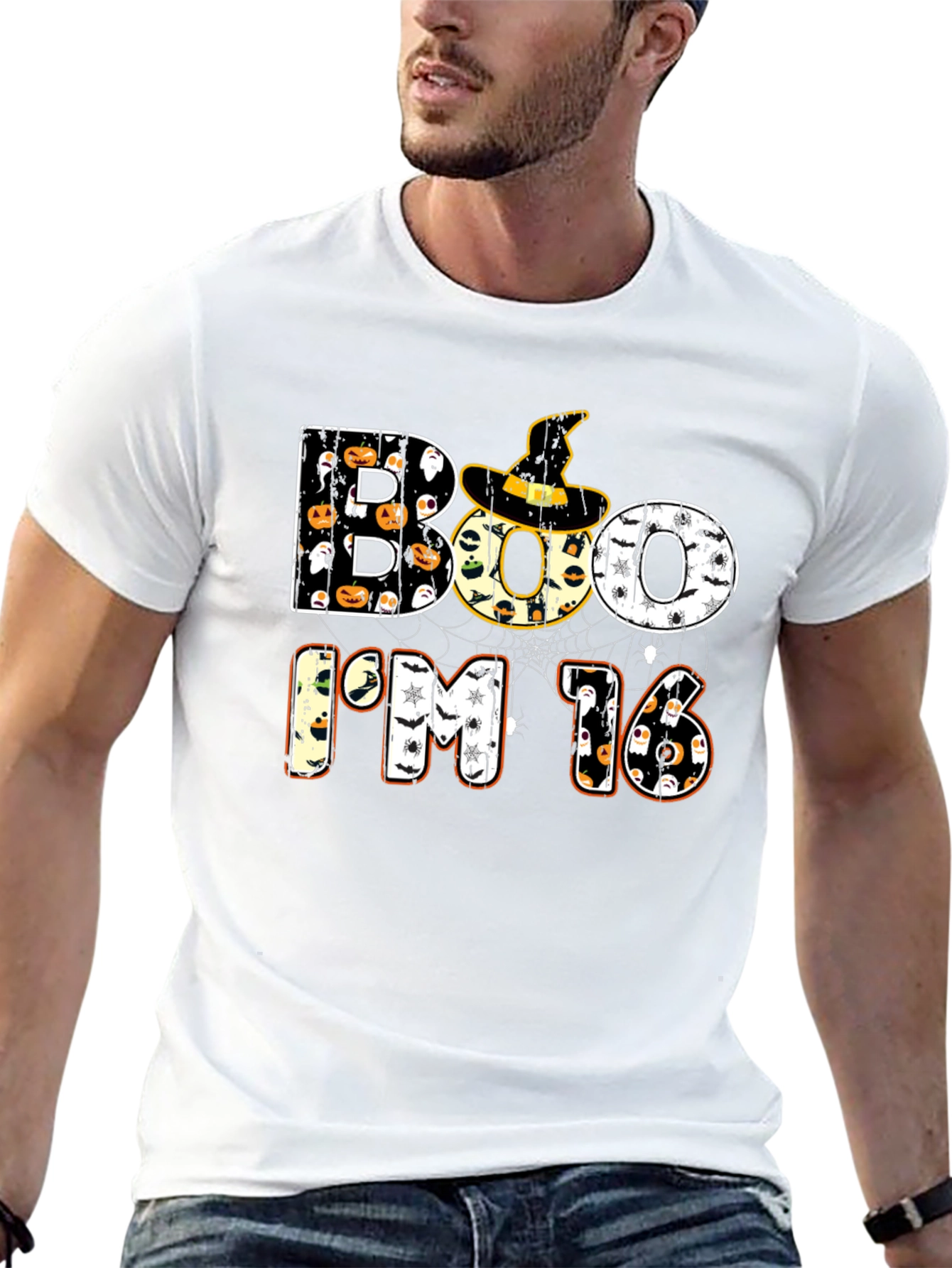 Boo Im 16 Halloween Birthday T-Shirt