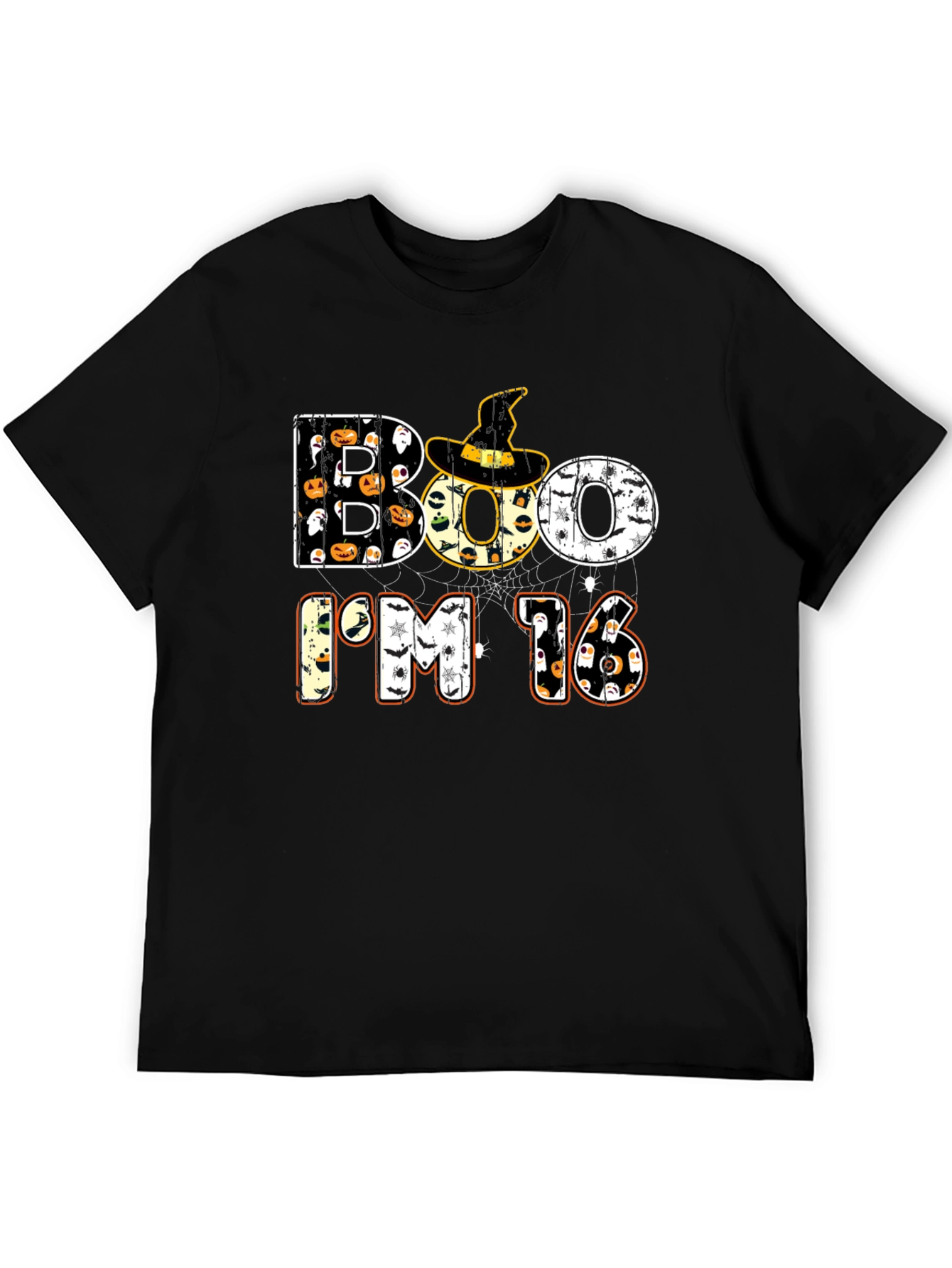 Boo Im 16 Halloween Birthday T-Shirt