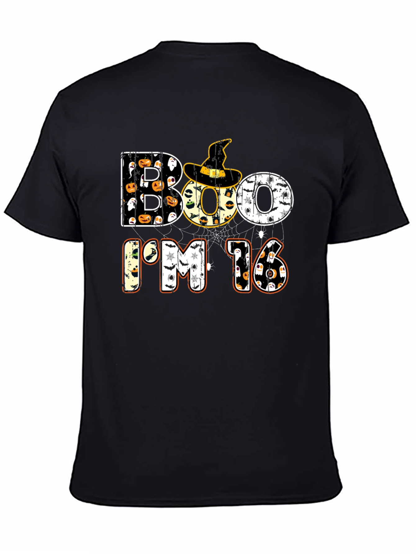 Boo Im 16 Halloween Birthday T-Shirt