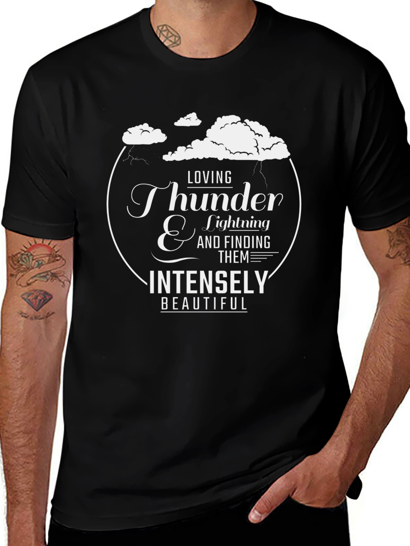Thunder & Lightning Graphic T-Shirt - Unisex