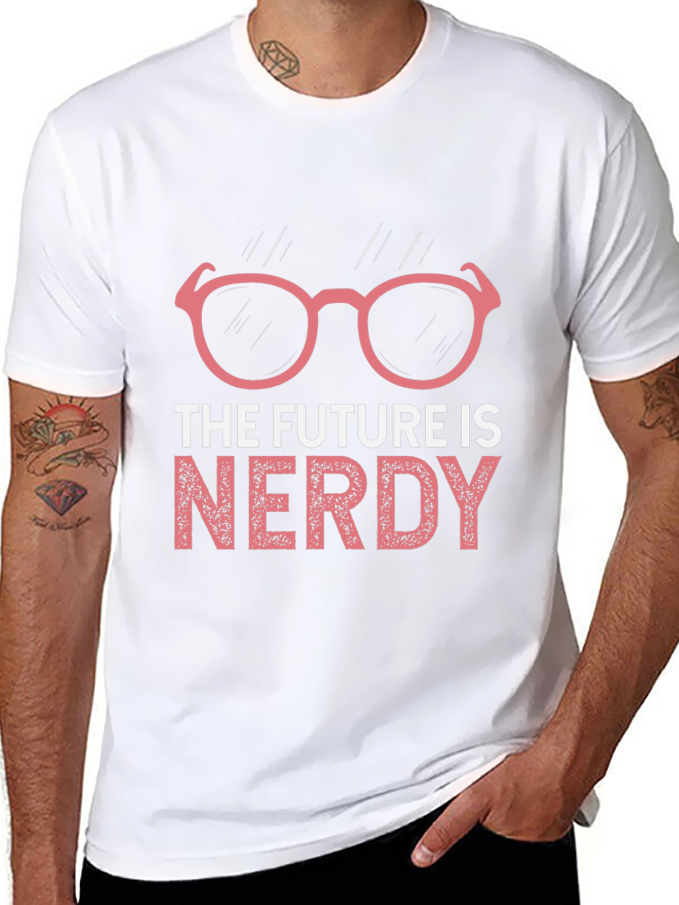 The Future Is Nerdy T-Shirt - Geek Chic Style
