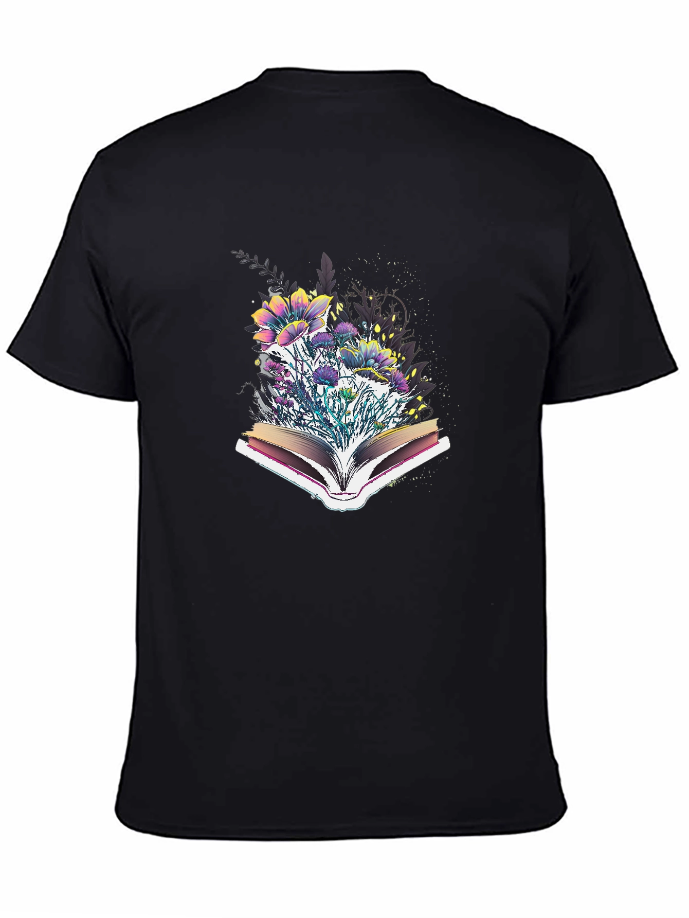 Floral Bookworm T-Shirt