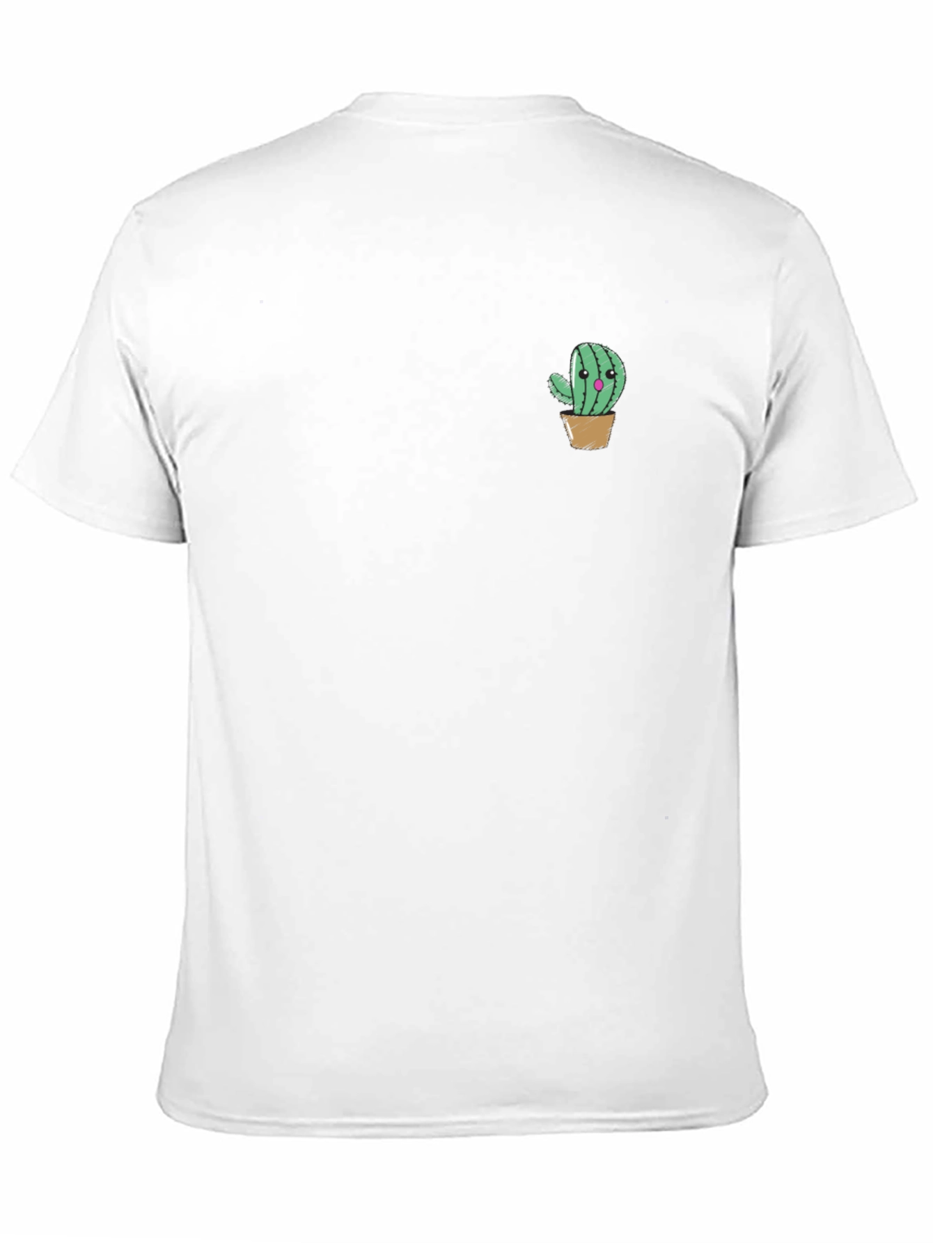Cute Cactus Graphic Tee - Black Unisex Shirt